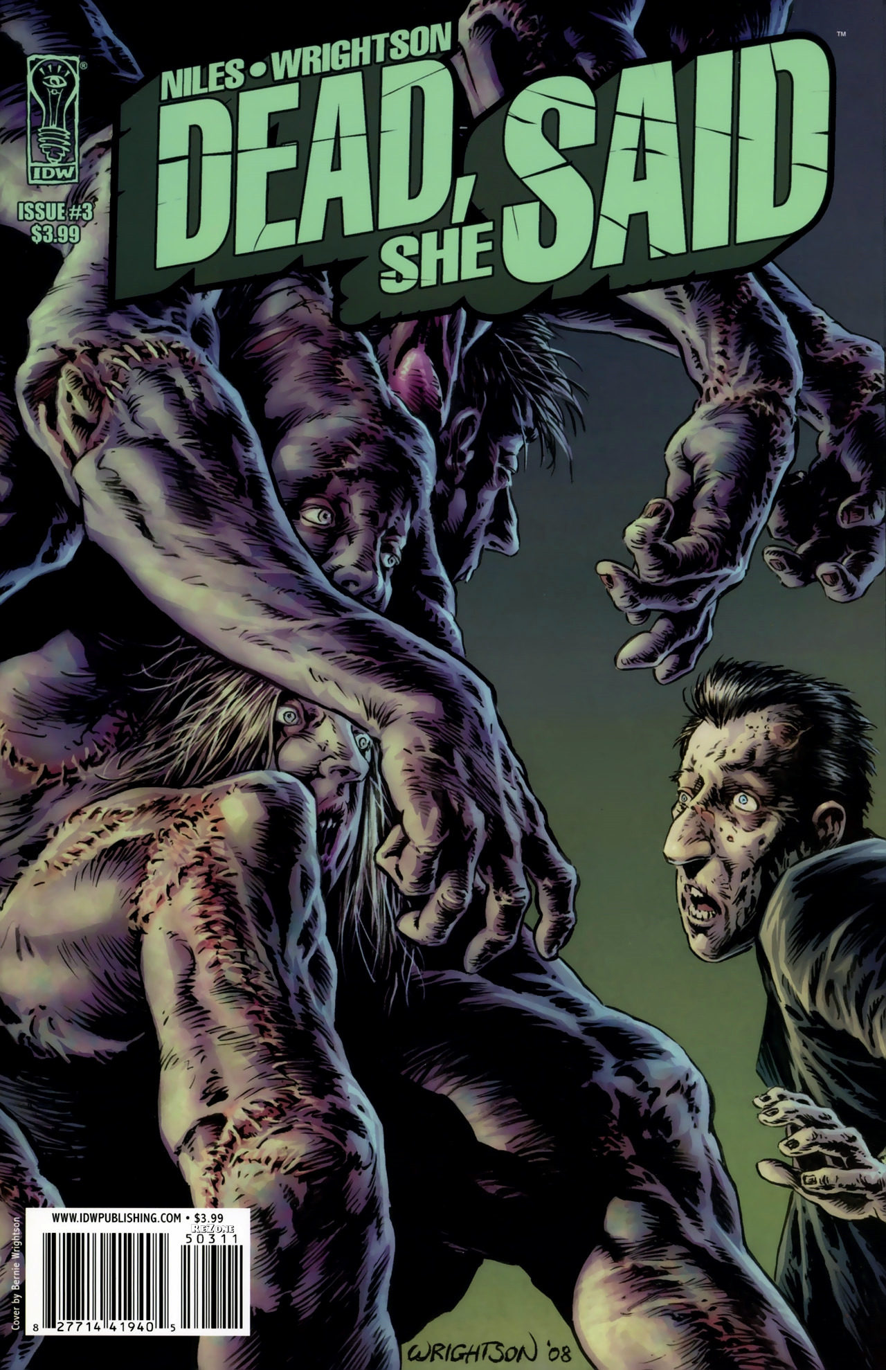 Read online Dead, She Said comic -  Issue #3 - 1