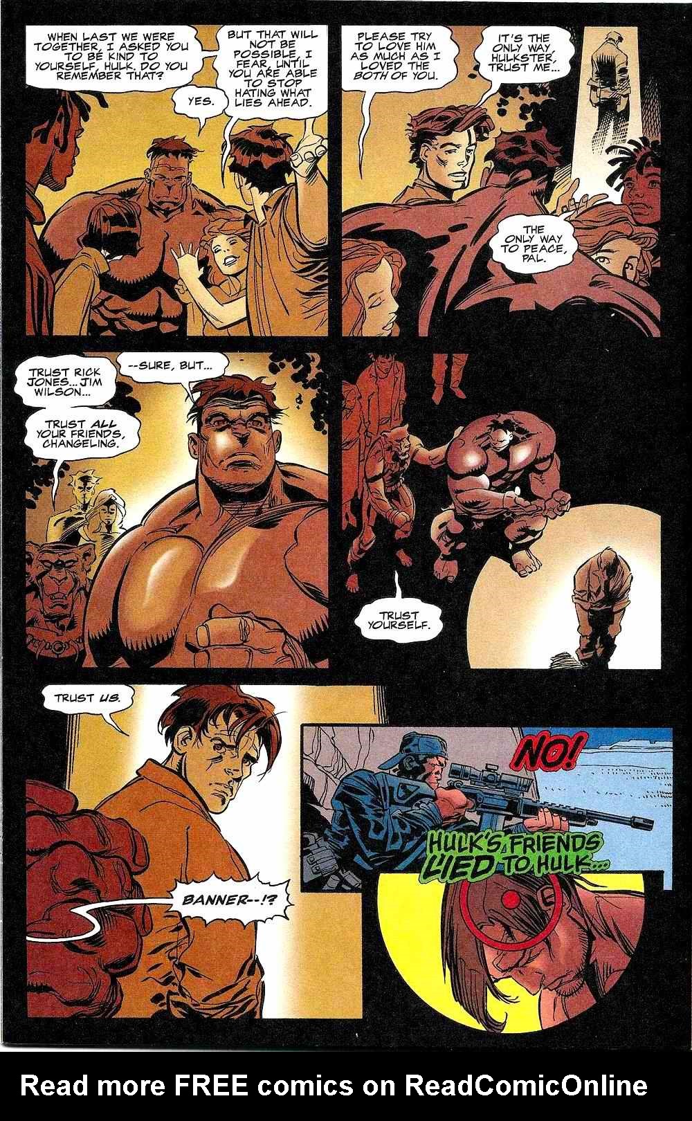 Read online The Rampaging Hulk (1998) comic -  Issue #6 - 18