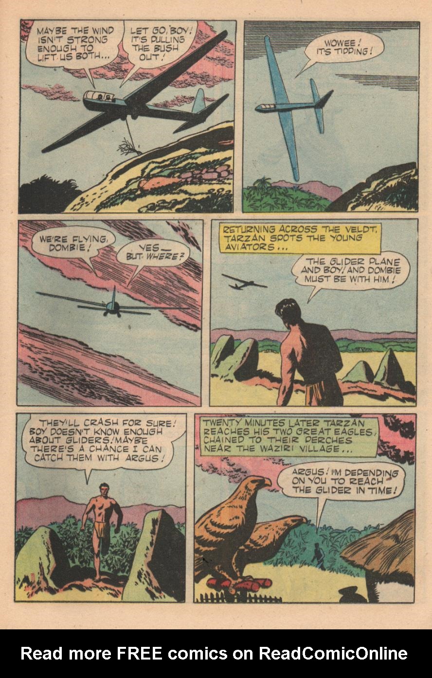 Read online Tarzan (1948) comic -  Issue #91 - 21