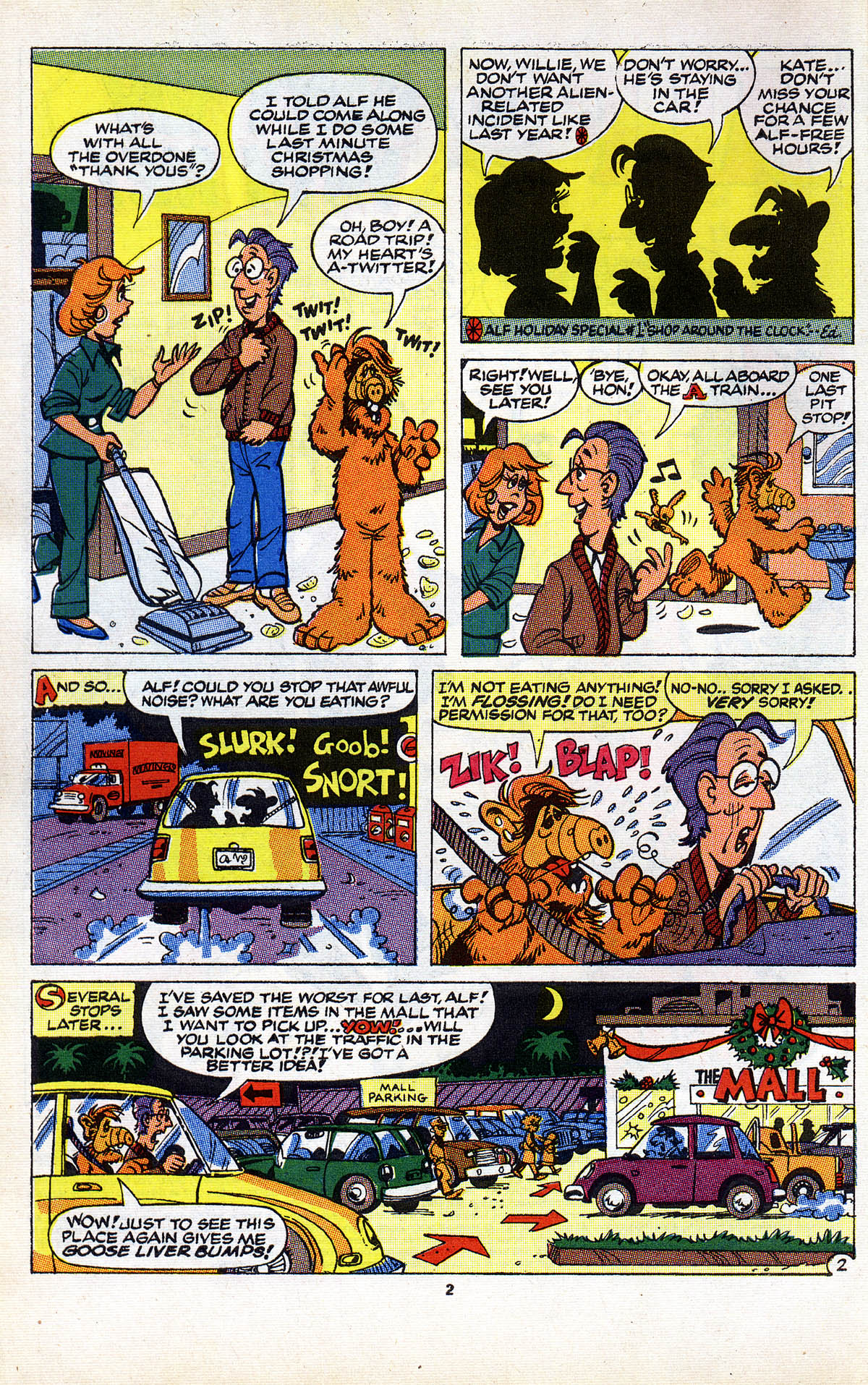 Read online ALF Holiday Special comic -  Issue #2 - 4