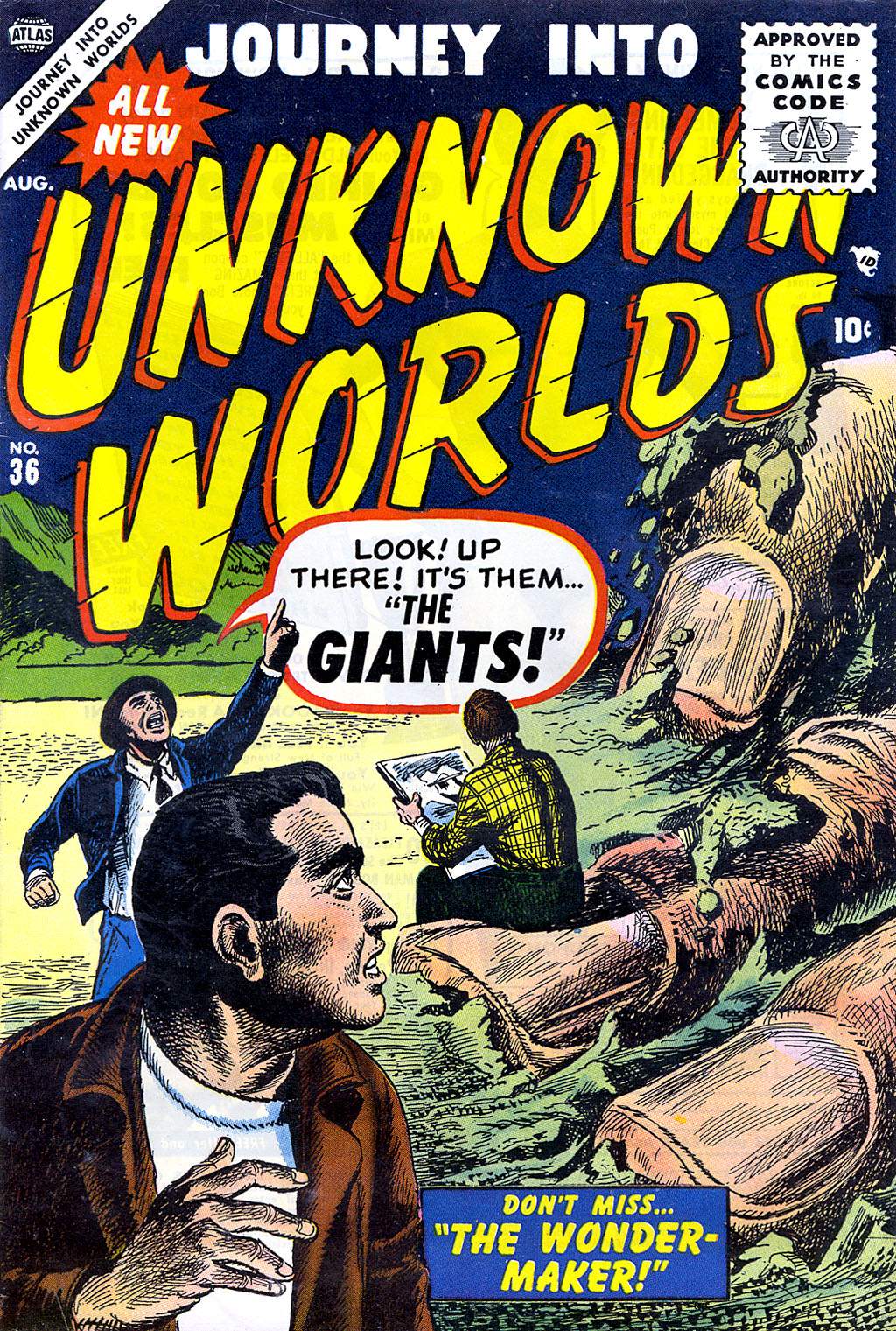 Read online Journey Into Unknown Worlds comic -  Issue #36 - 1