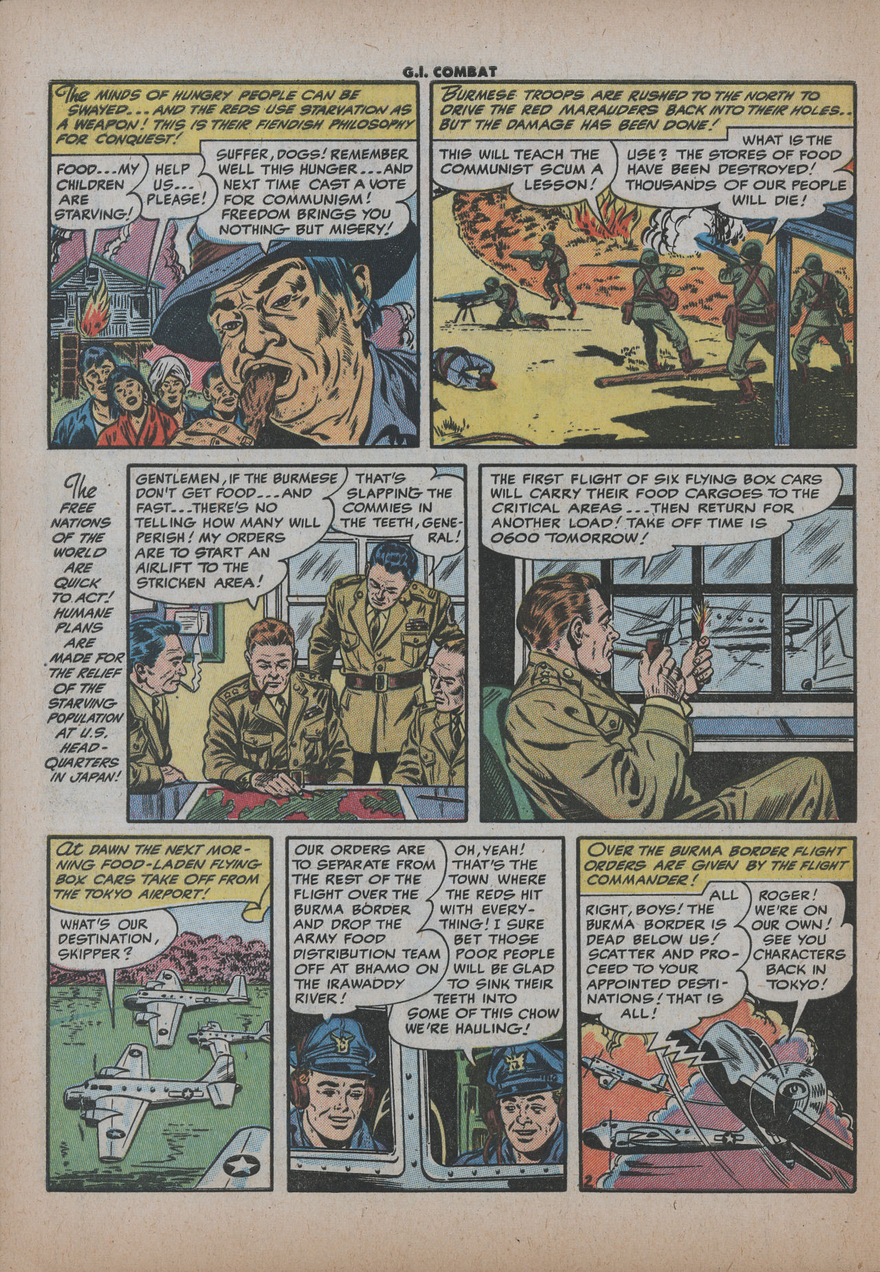 Read online G.I. Combat (1952) comic -  Issue #26 - 28