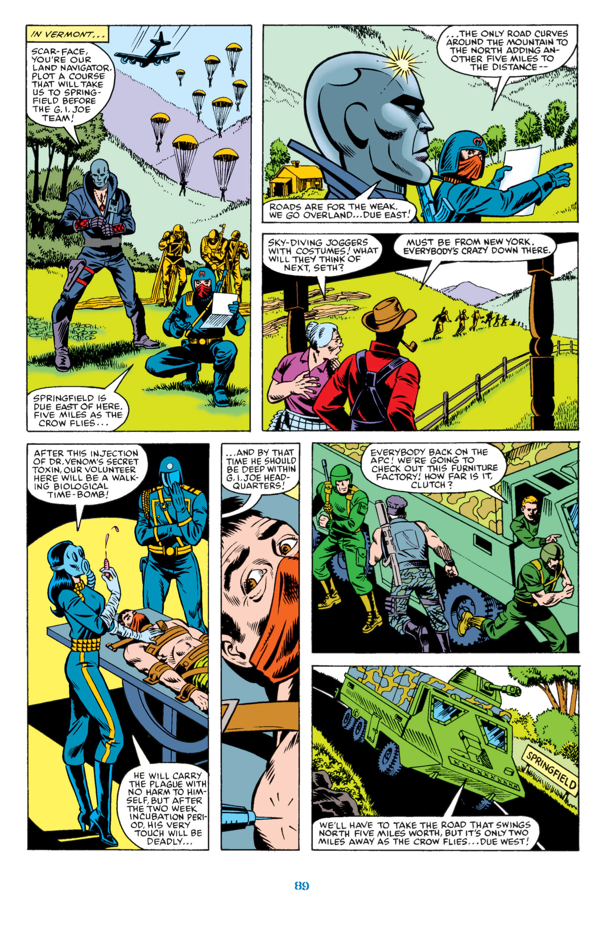 Read online Classic G.I. Joe comic -  Issue # TPB 2 (Part 1) - 90