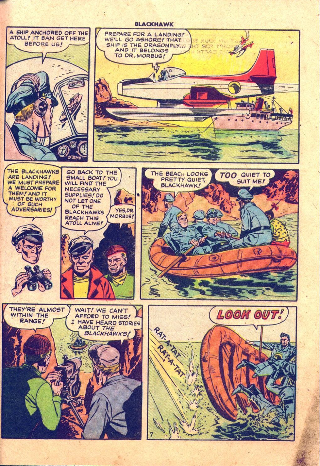 Read online Blackhawk (1957) comic -  Issue #26 - 29
