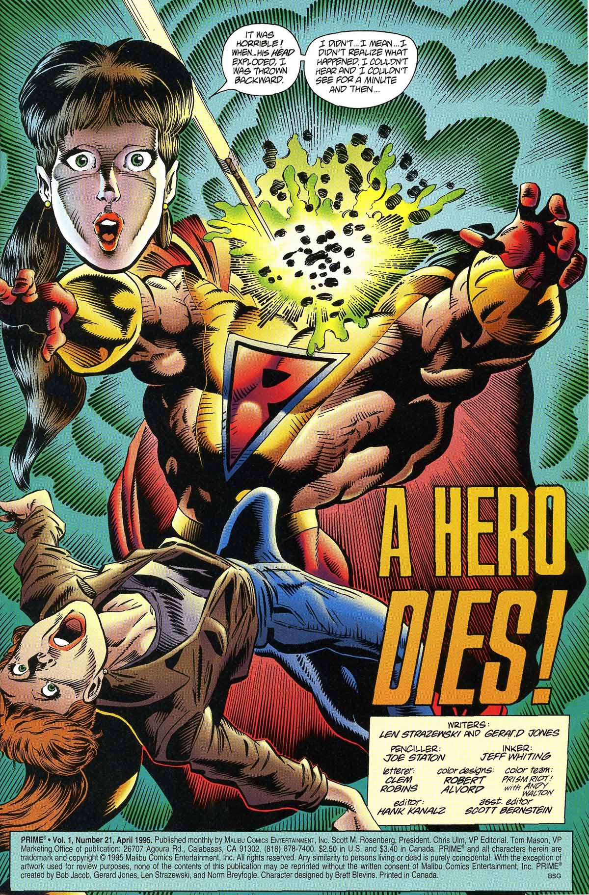 Read online Prime comic -  Issue #21 - 3