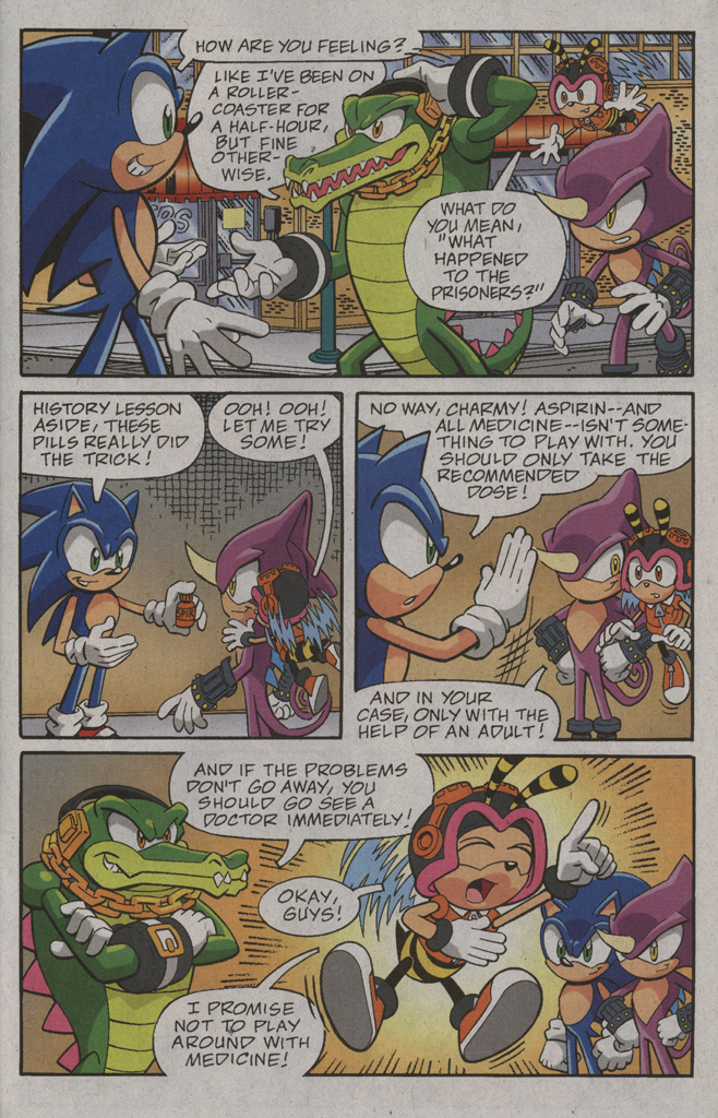 Read online Sonic X comic -  Issue #39 - 29