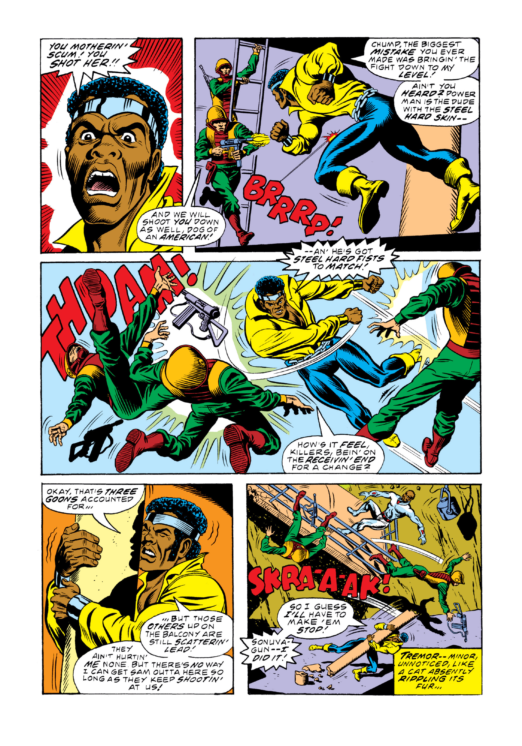 Read online Marvel Masterworks: Luke Cage, Power Man comic -  Issue # TPB 3 (Part 2) - 9