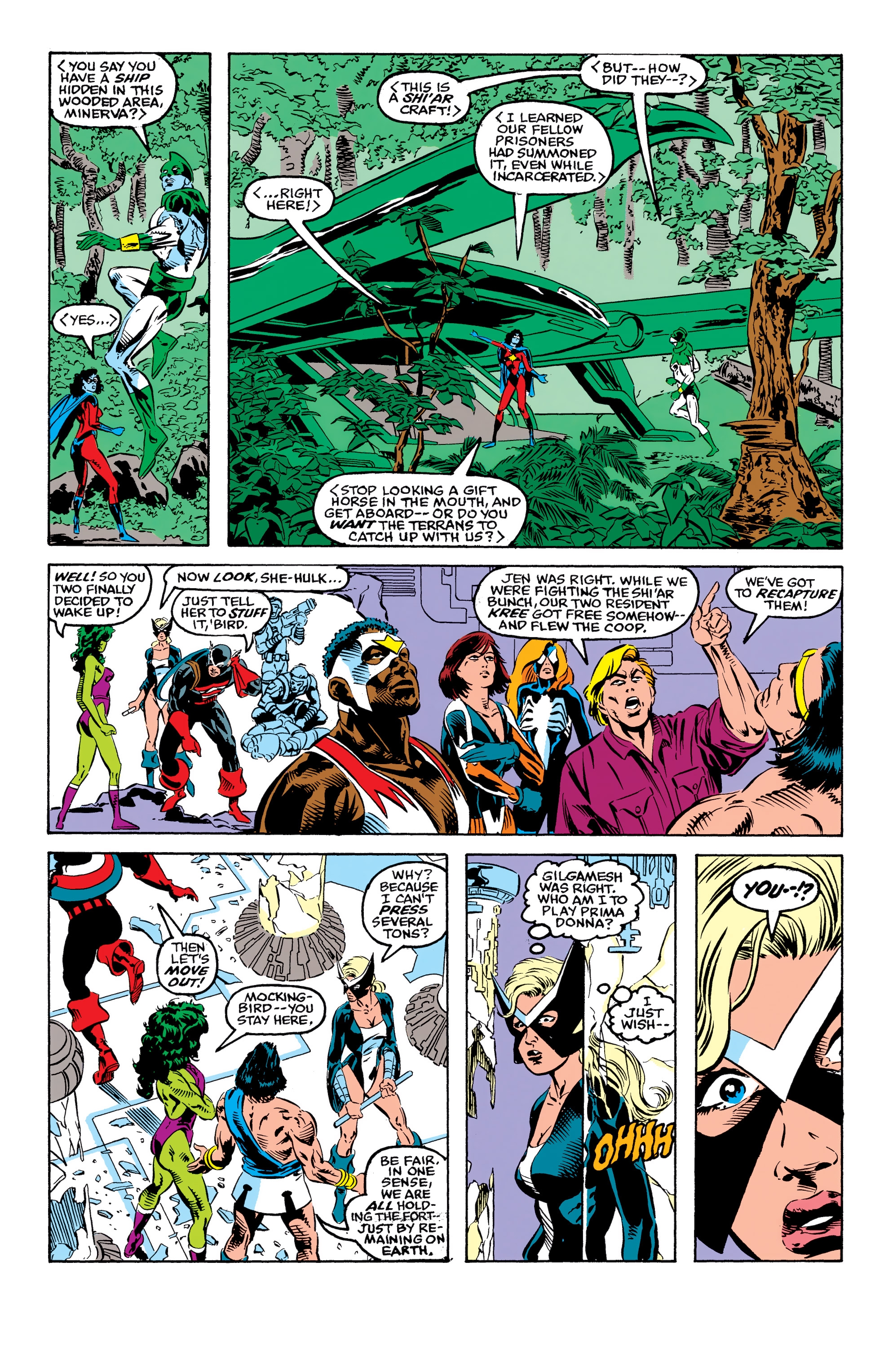 Read online Avengers Epic Collection: Operation Galactic Storm comic -  Issue # TPB (Part 2) - 91