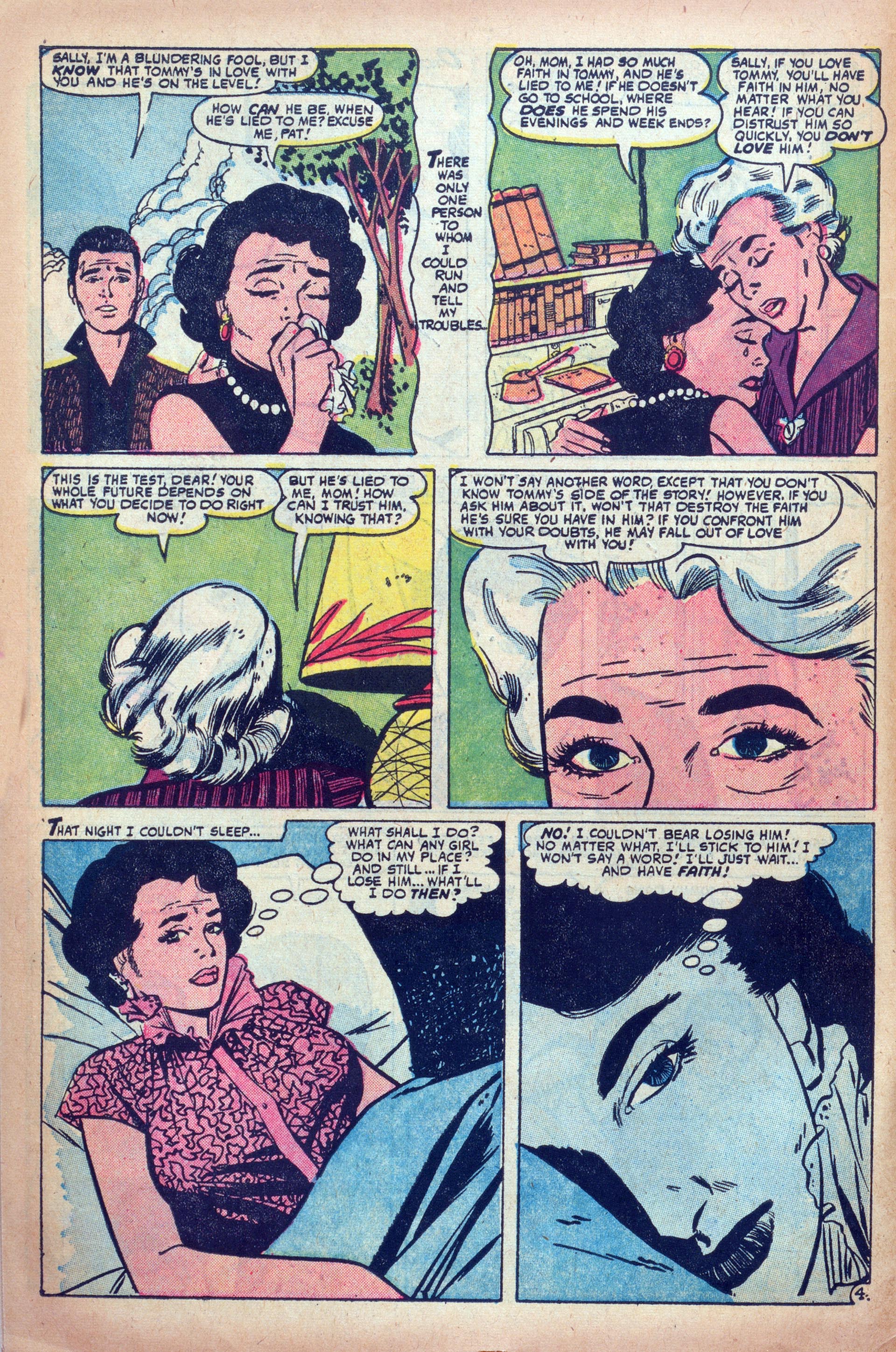 Read online Love Romances comic -  Issue #63 - 6