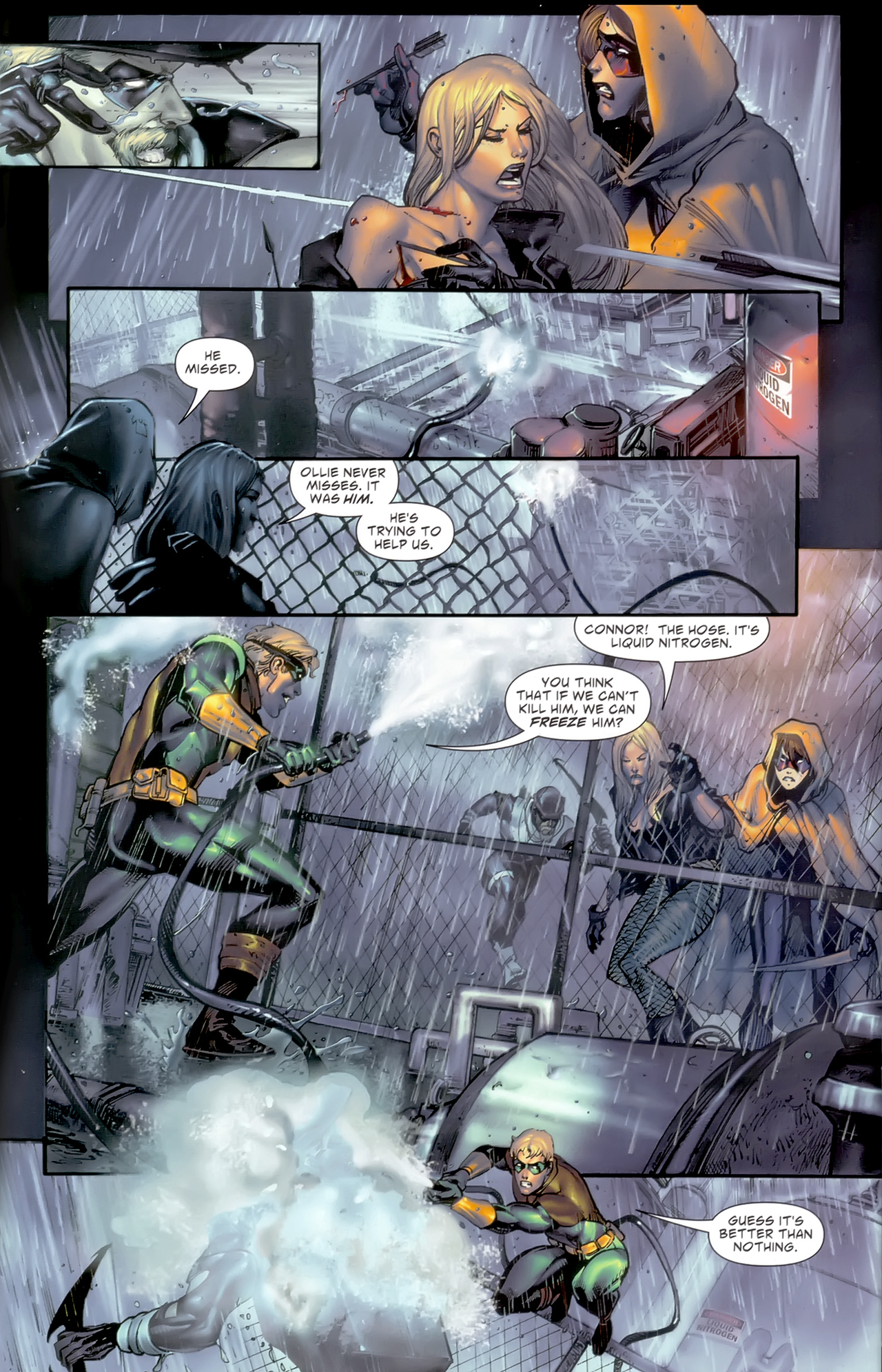Read online Green Arrow/Black Canary comic -  Issue #30 - 24