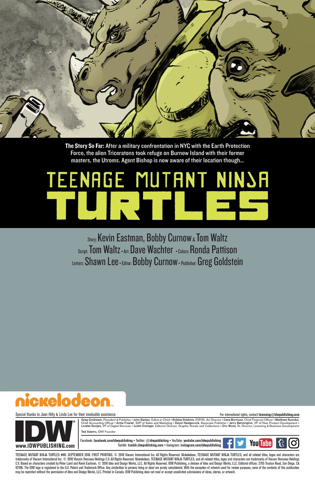 Read online Teenage Mutant Ninja Turtles (2011) comic -  Issue #86 - 2