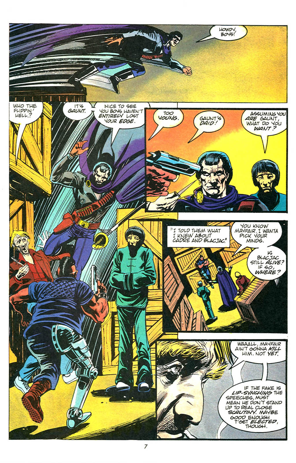 Read online Grimjack comic -  Issue #45 - 8