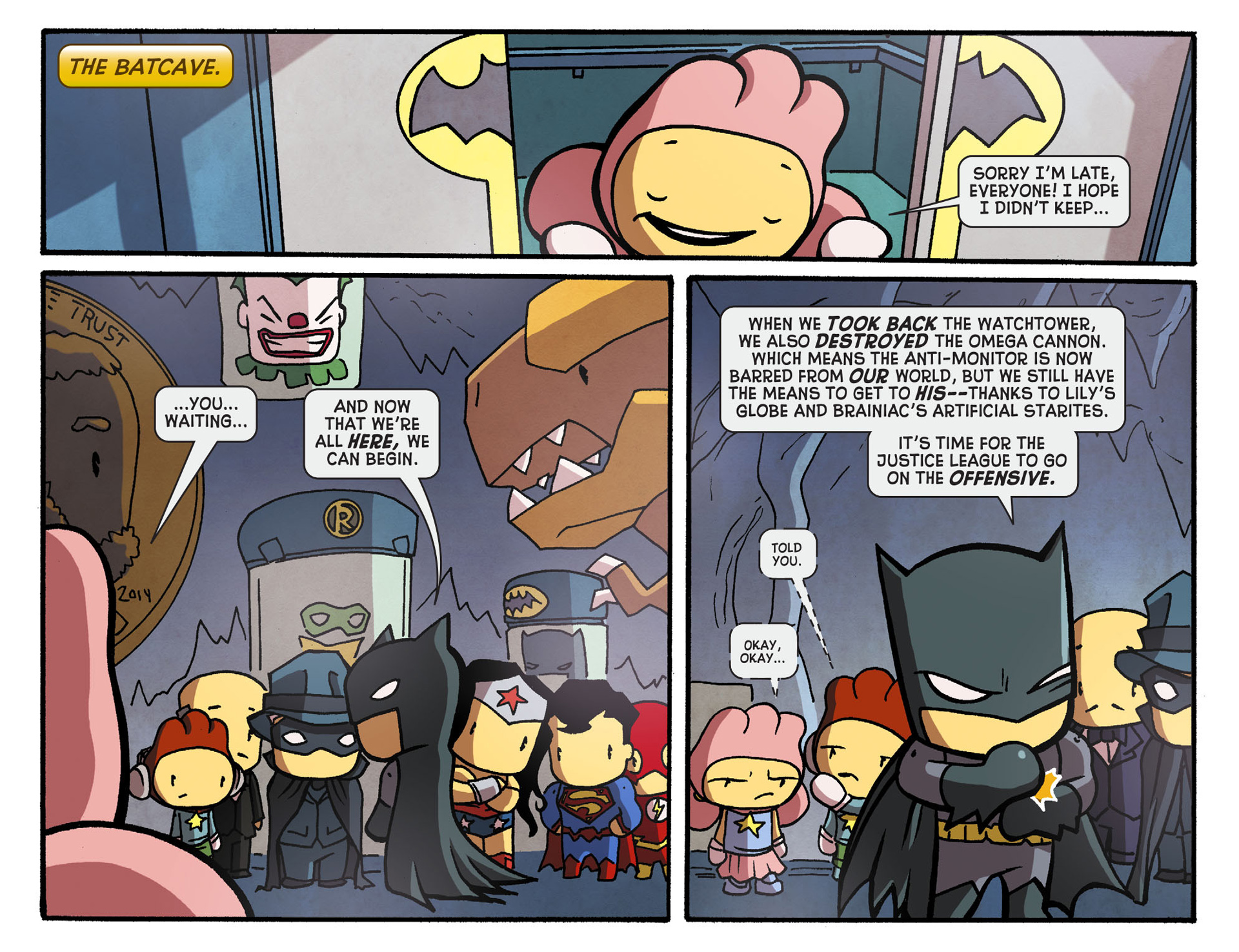 Read online Scribblenauts Unmasked: A Crisis of Imagination comic -  Issue #13 - 13