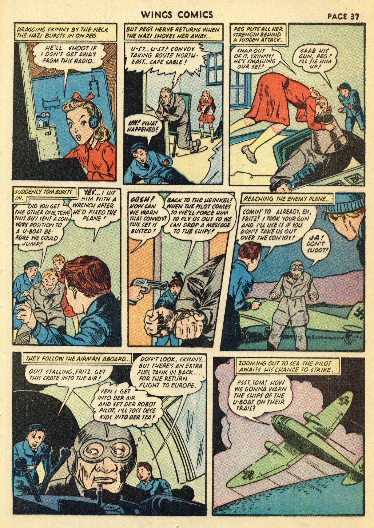 Read online Wings Comics comic -  Issue #23 - 39