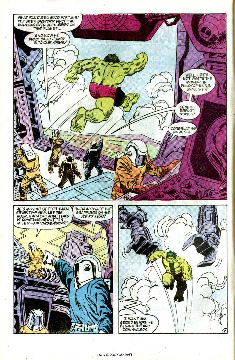 Read online The Incredible Hulk (1968) comic -  Issue # _Annual 1985 - 4