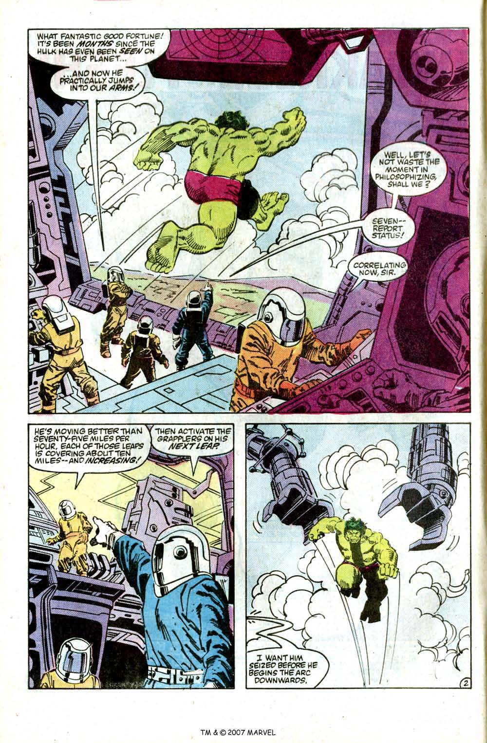 The Incredible Hulk (1968) issue Annual 1985 - Page 4