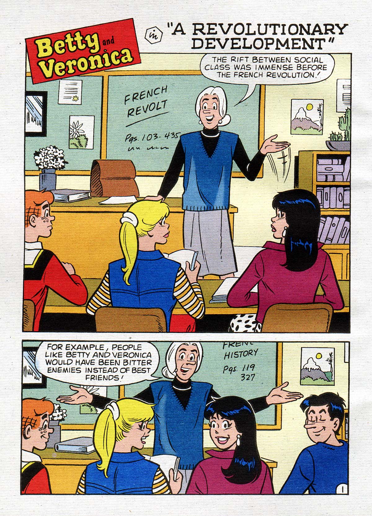 Read online Betty and Veronica Digest Magazine comic -  Issue #137 - 8