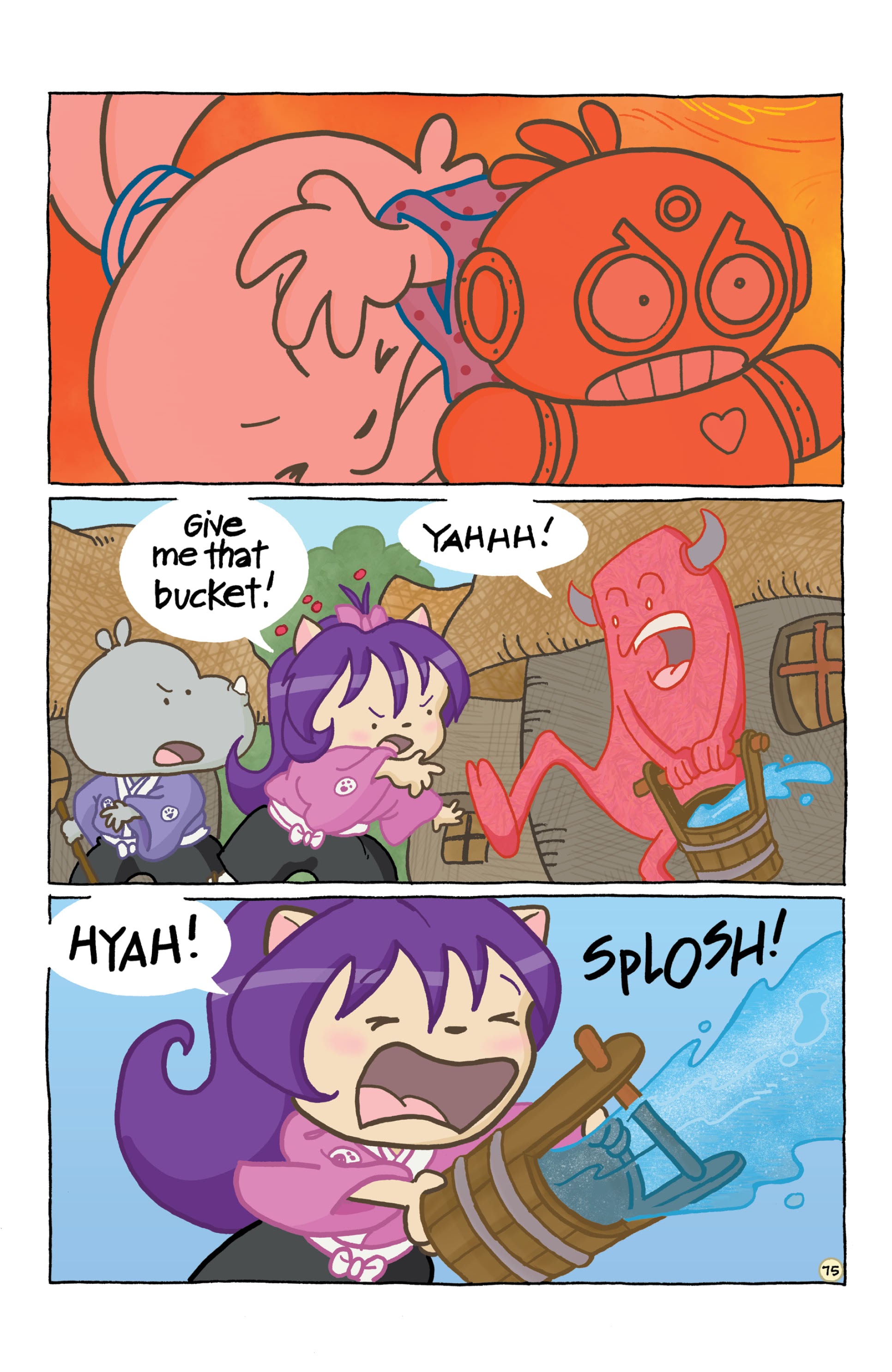 Read online Chibi-Usagi: Attack of the Heebie Chibis comic -  Issue # TPB - 79