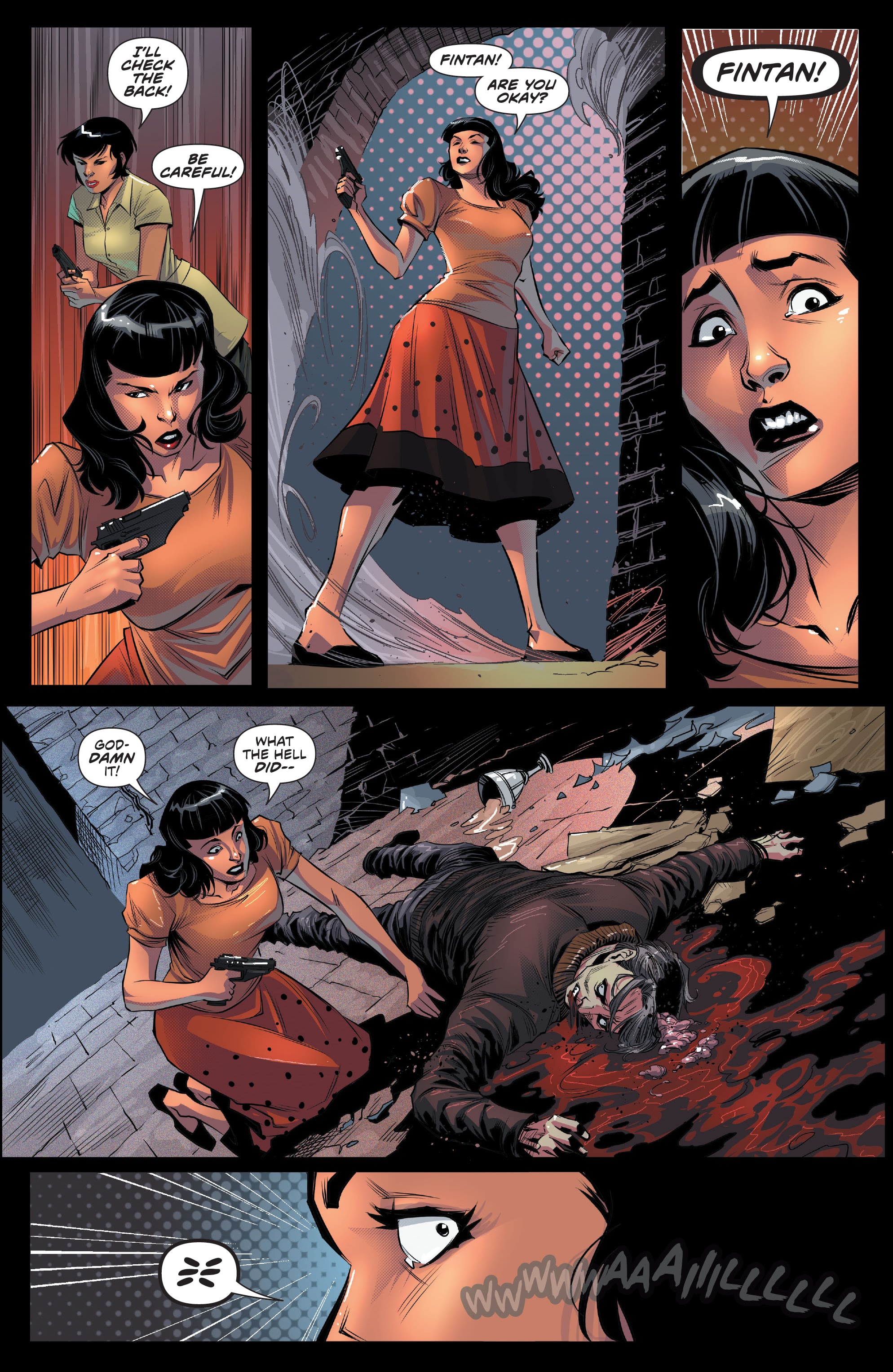 Read online Bettie Page & The Curse of the Banshee comic -  Issue #1 - 25