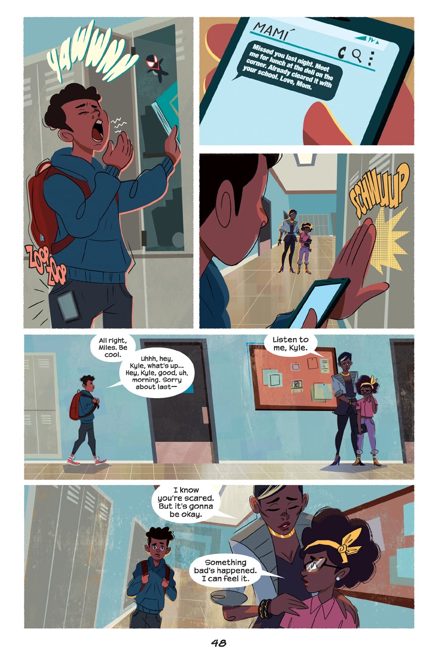 Read online Miles Morales: Shock Waves comic -  Issue # TPB - 52