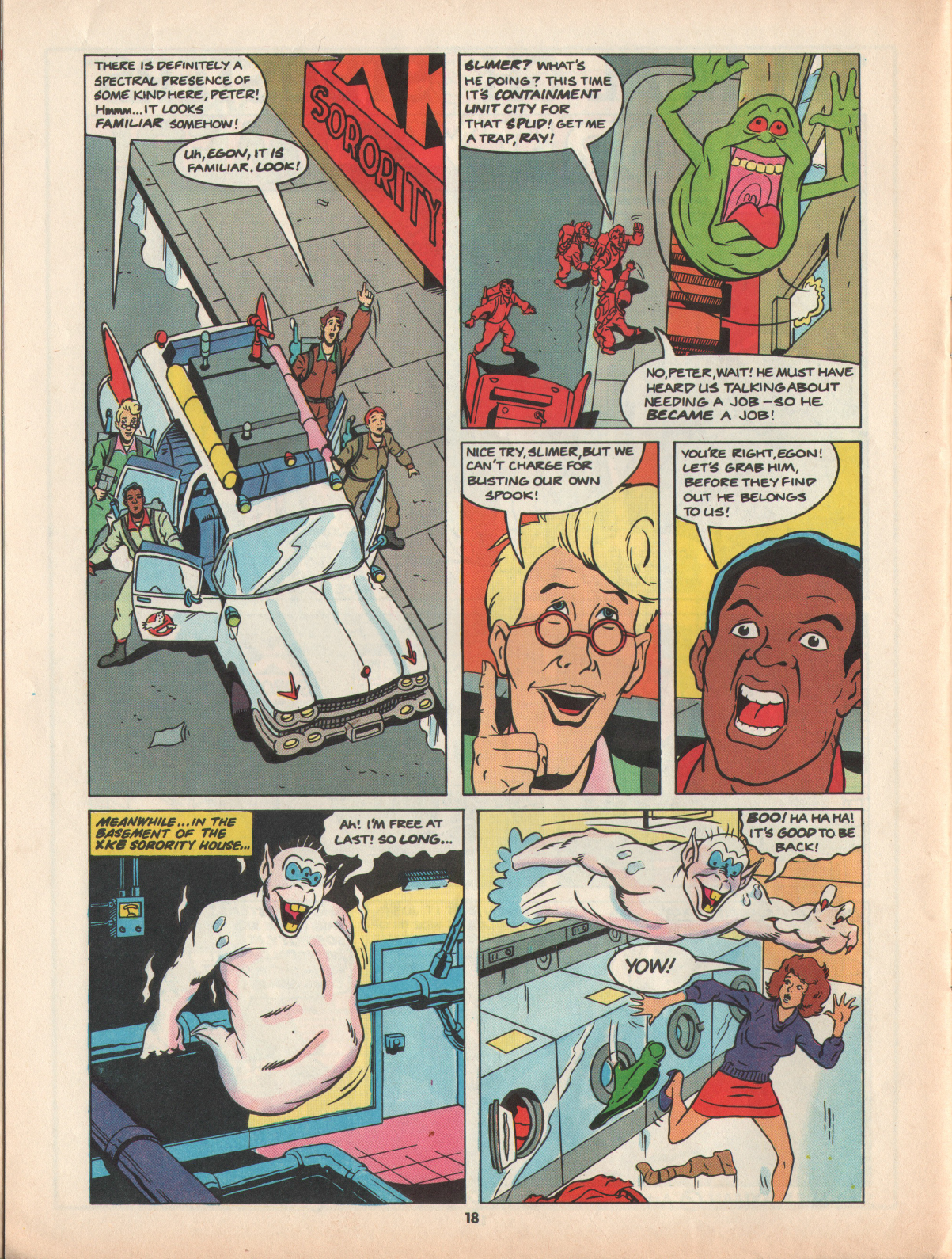 Read online The Real Ghostbusters comic -  Issue #25 - 18