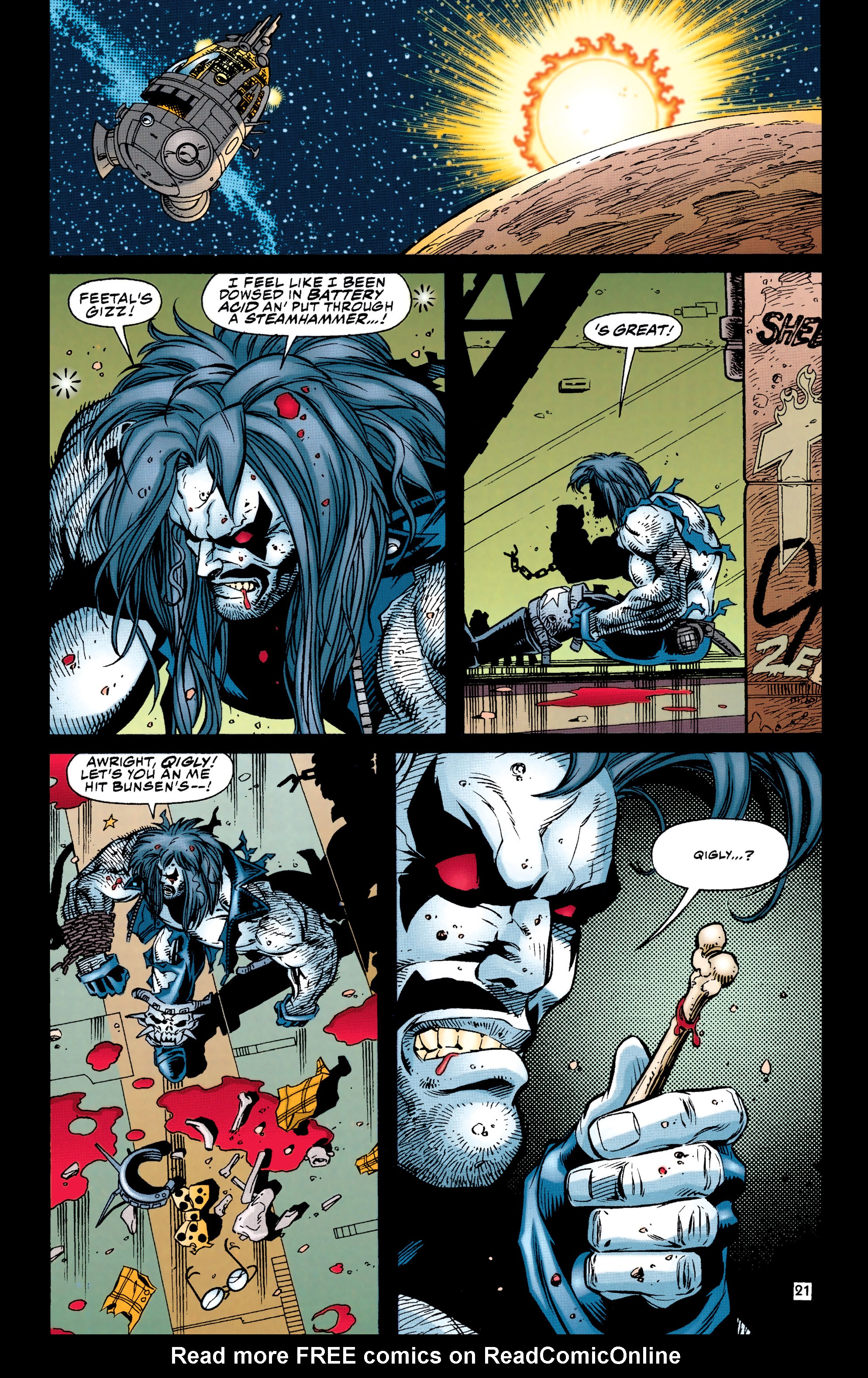 Read online Lobo (1993) comic -  Issue #4 - 22