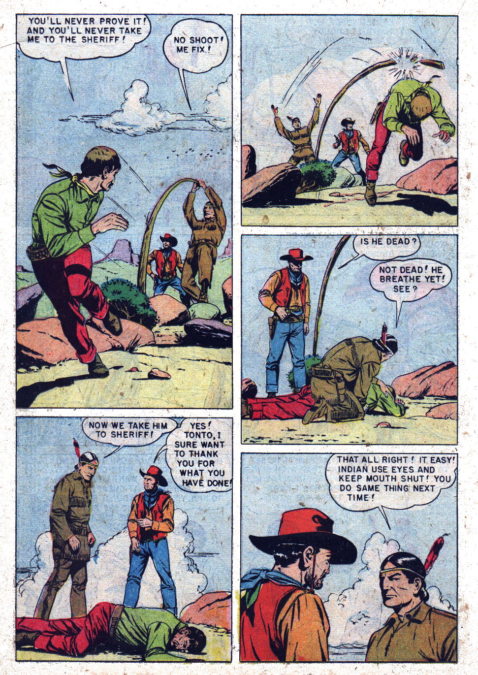 Read online Four Color Comics comic -  Issue #312 - 34