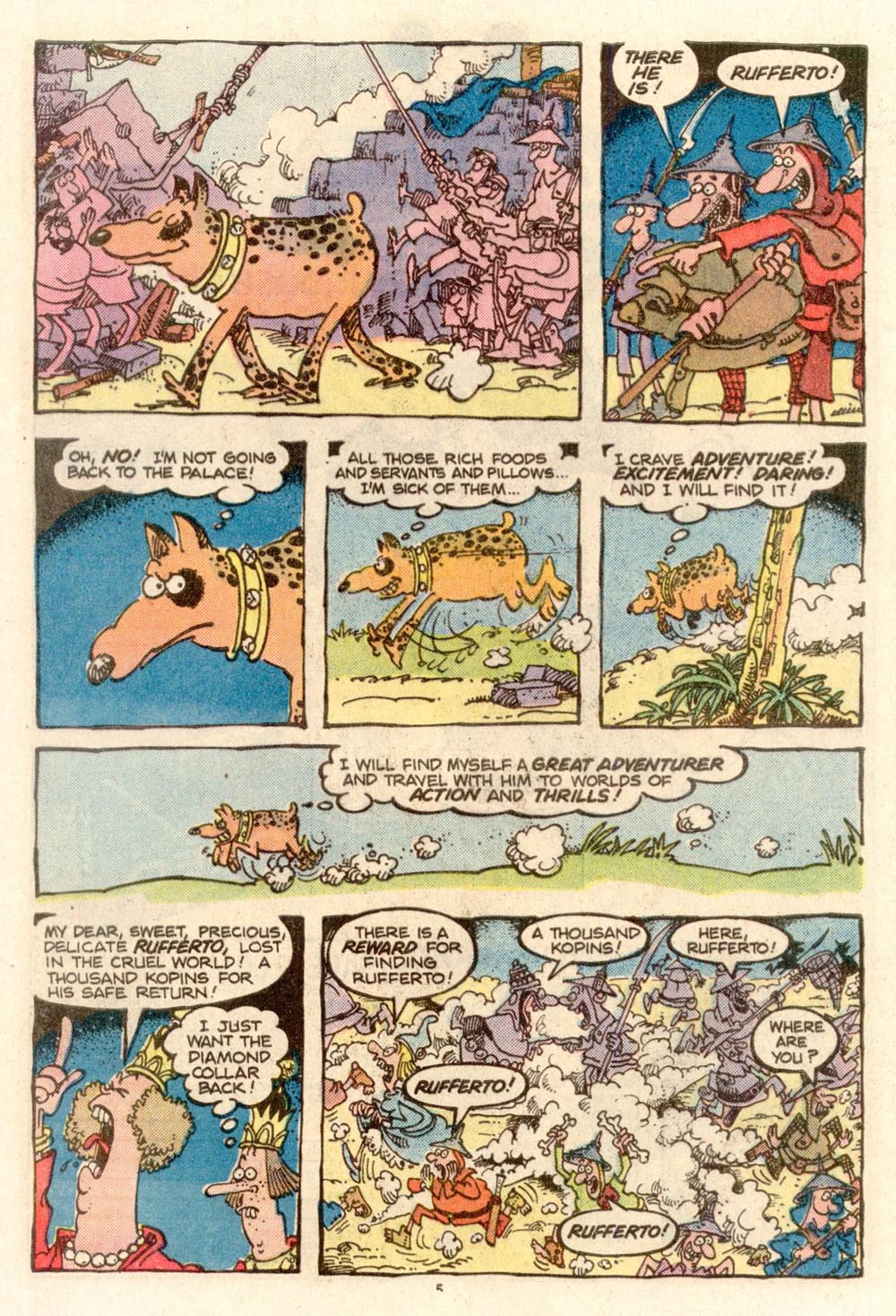 Read online Sergio Aragonés Groo the Wanderer comic -  Issue #29 - 5