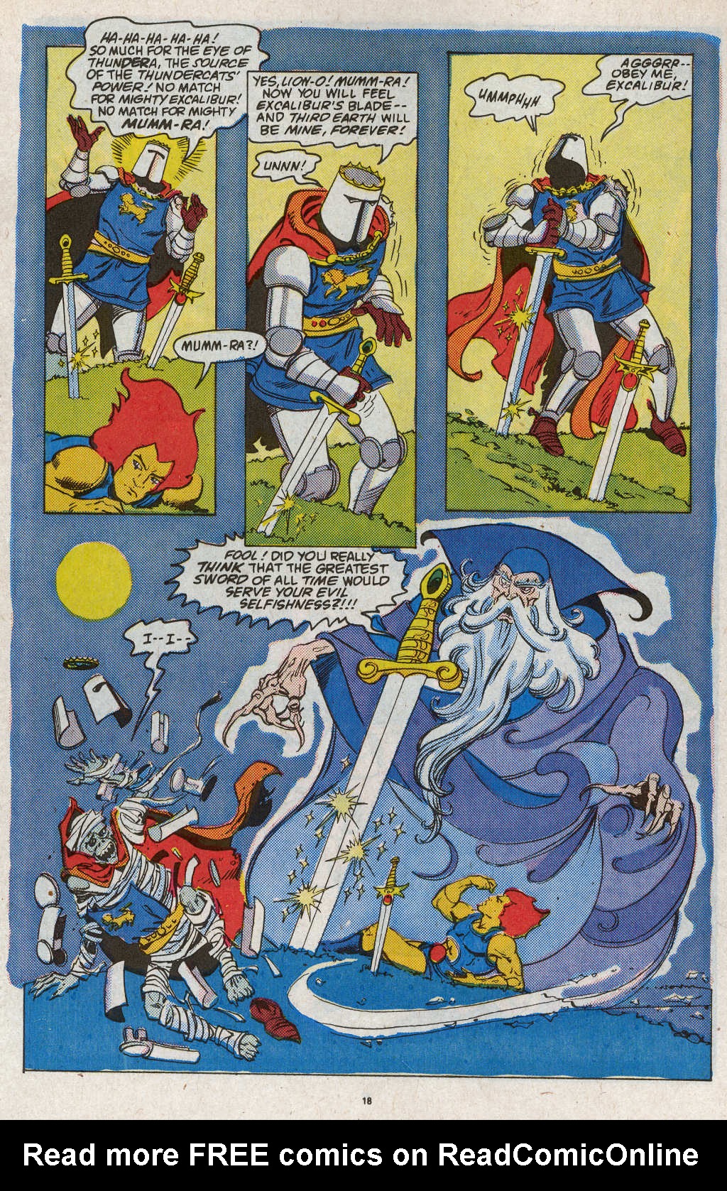 Read online ThunderCats (1985) comic -  Issue #20 - 27