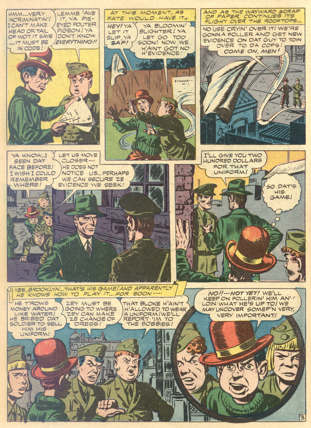 Read online Boy Commandos comic -  Issue #5 - 34