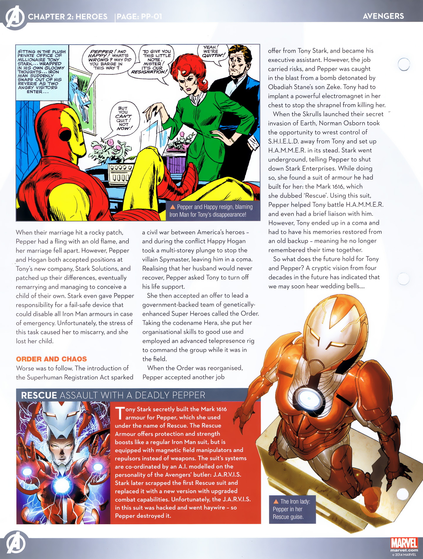 Read online Marvel Fact Files comic -  Issue #54 - 6