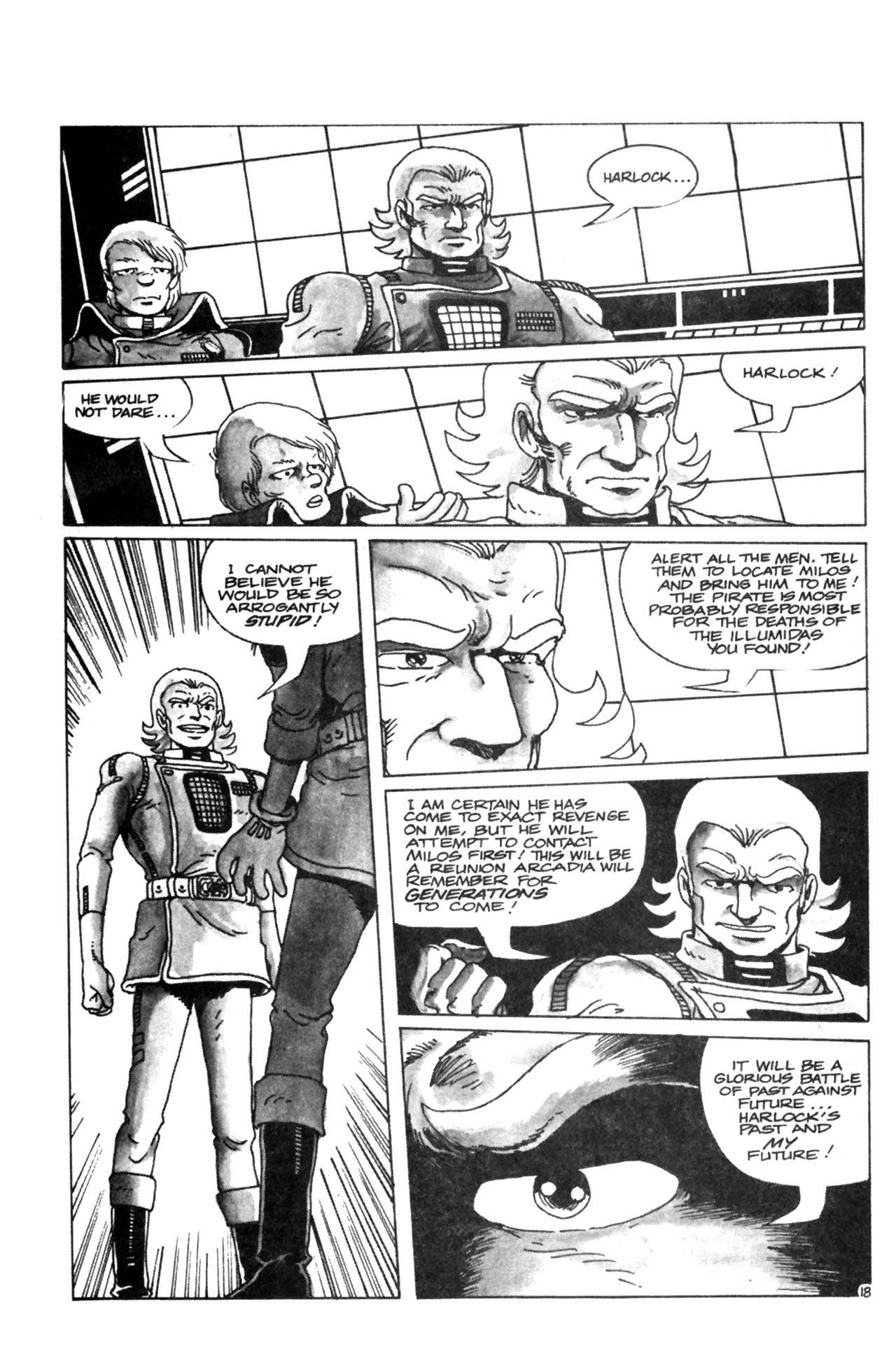 Read online Captain Harlock comic -  Issue #2 - 24