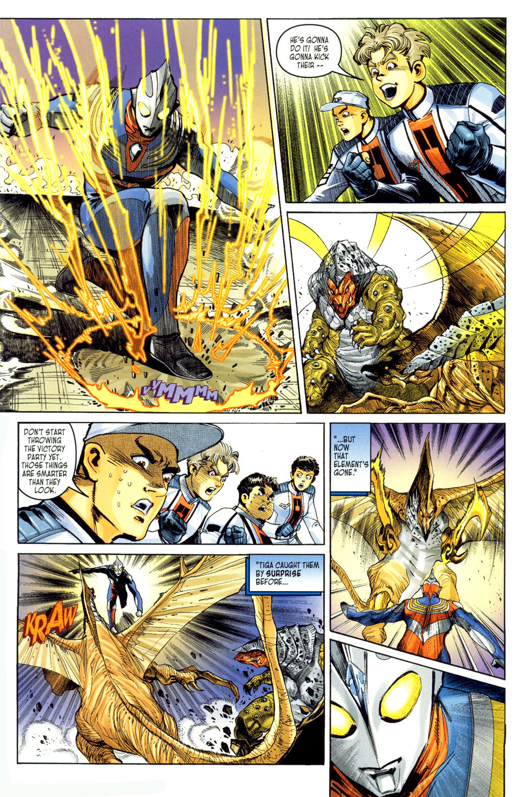 Read online Ultraman Tiga comic -  Issue #3 - 7