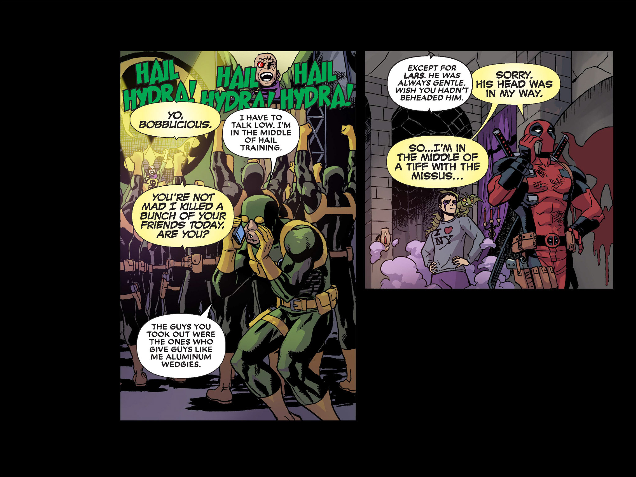 Read online Deadpool & Cable: Split Second Infinite Comic comic -  Issue #1 - 42