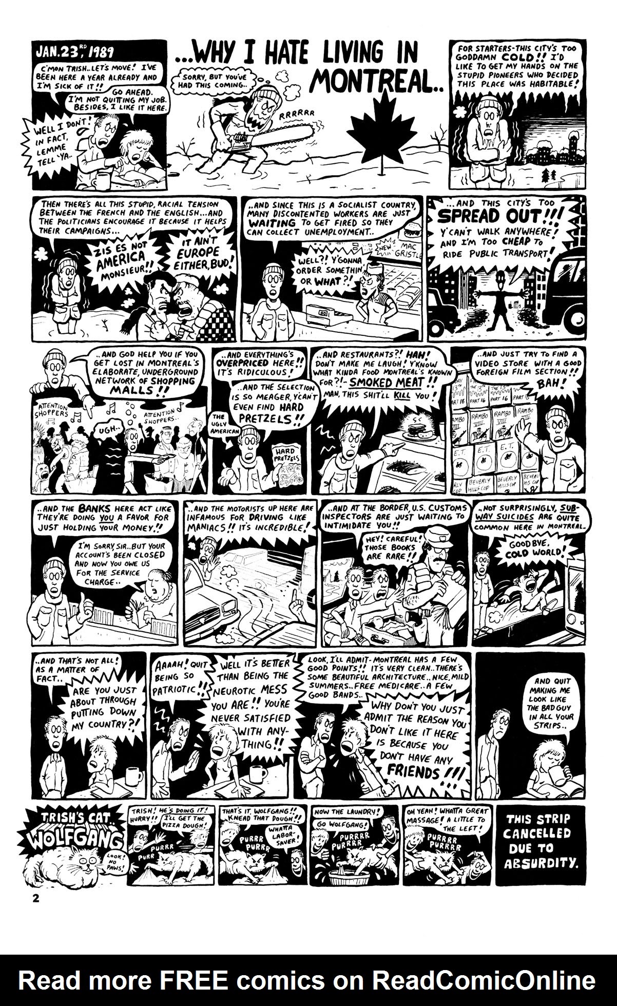 Read online Peepshow: The Cartoon Diary of Joe Matt comic -  Issue # Full - 29