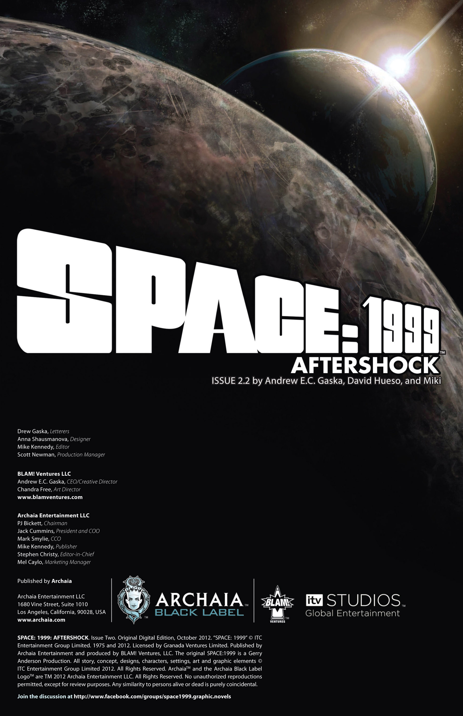 Read online Space: 1999: Aftershock comic -  Issue #2 - 2