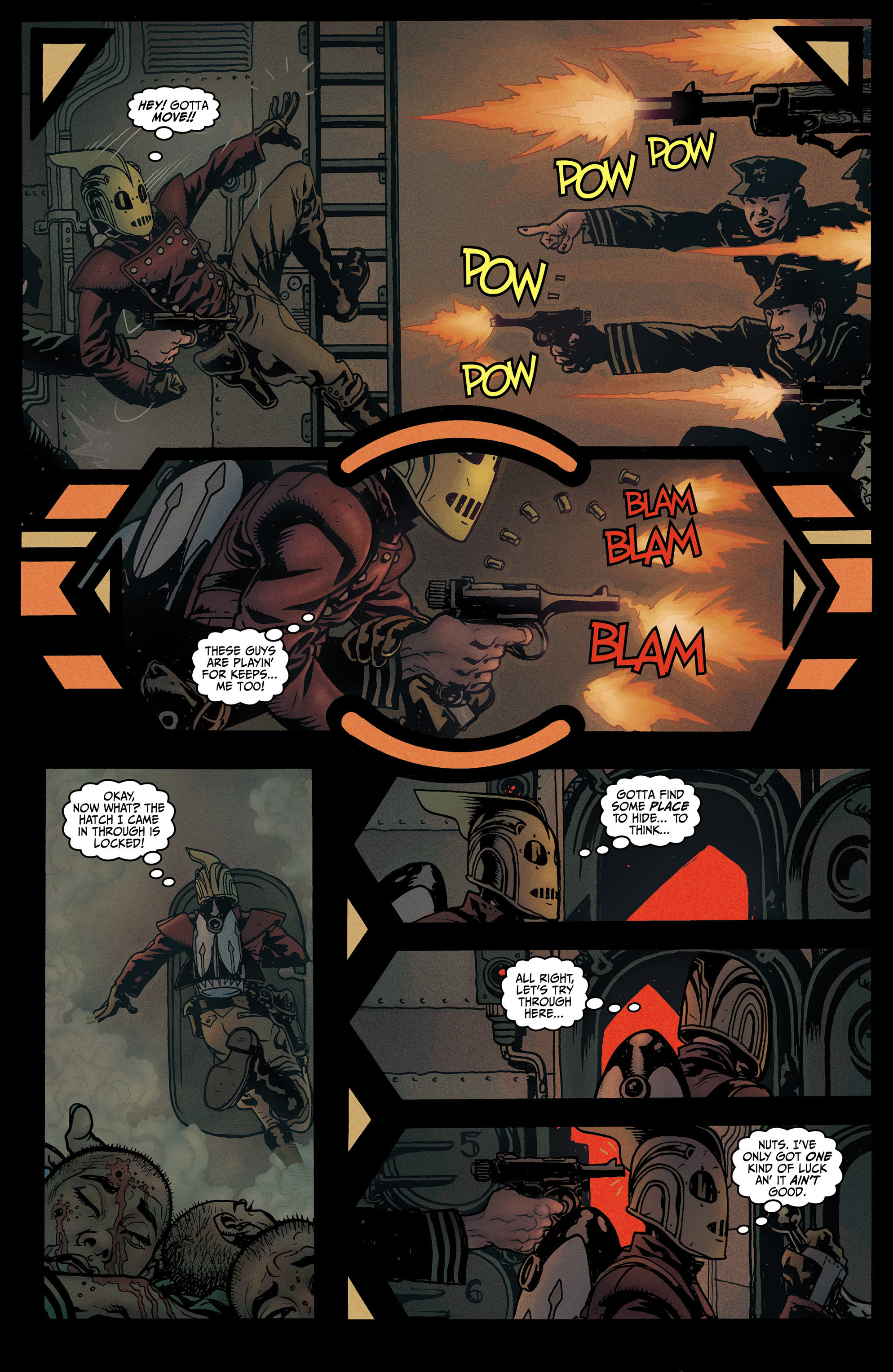 Read online Rocketeer Adventures (2011) comic -  Issue #4 - 18