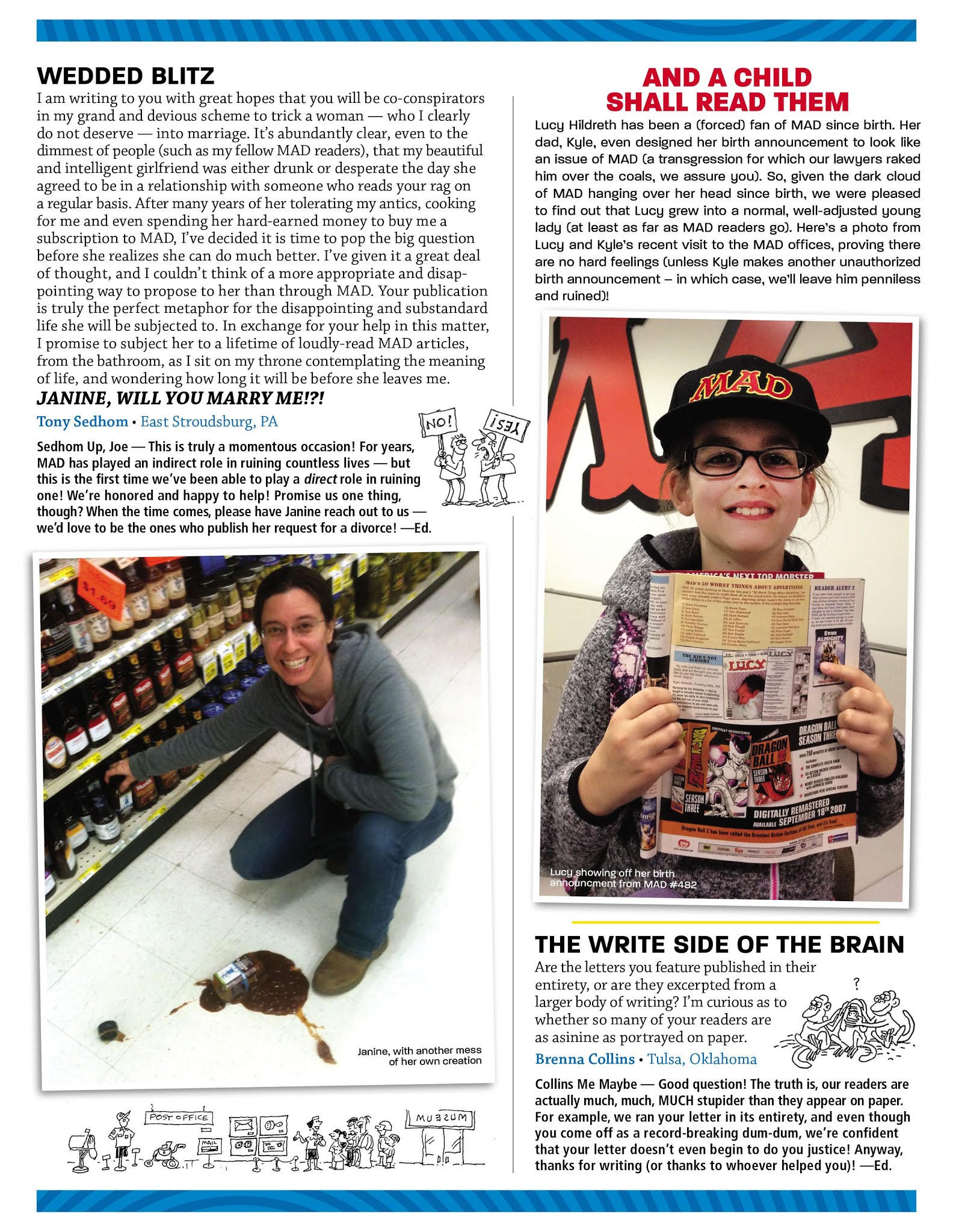 Read online MAD comic -  Issue #550 - 5