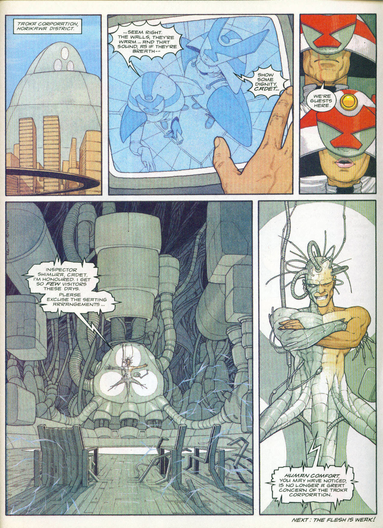 Read online Judge Dredd: The Megazine (vol. 2) comic -  Issue #37 - 39
