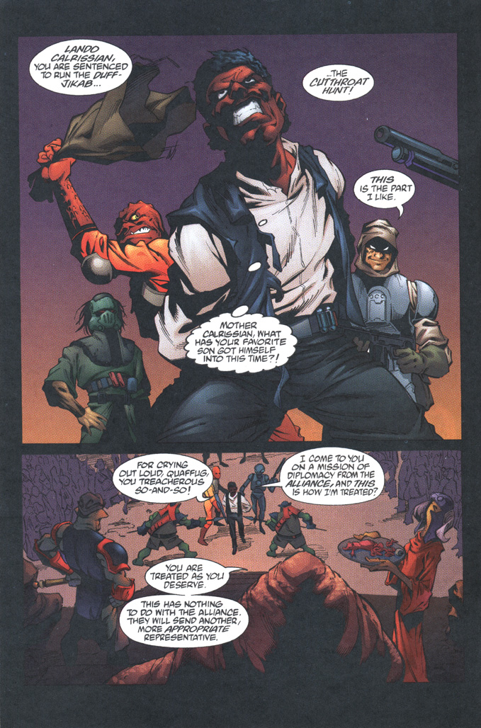 Read online Star Wars: The Bounty Hunters comic -  Issue # Issue Scoundrel's Wages - 4