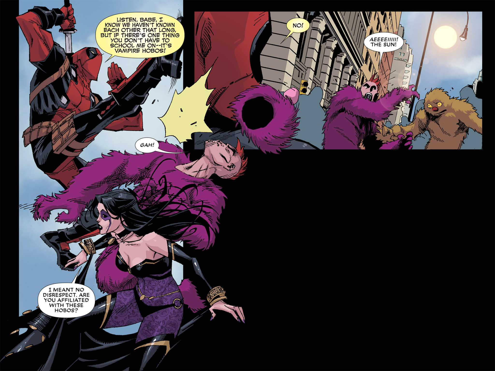 Read online Deadpool: Dracula's Gauntlet comic -  Issue # Part 7 - 8