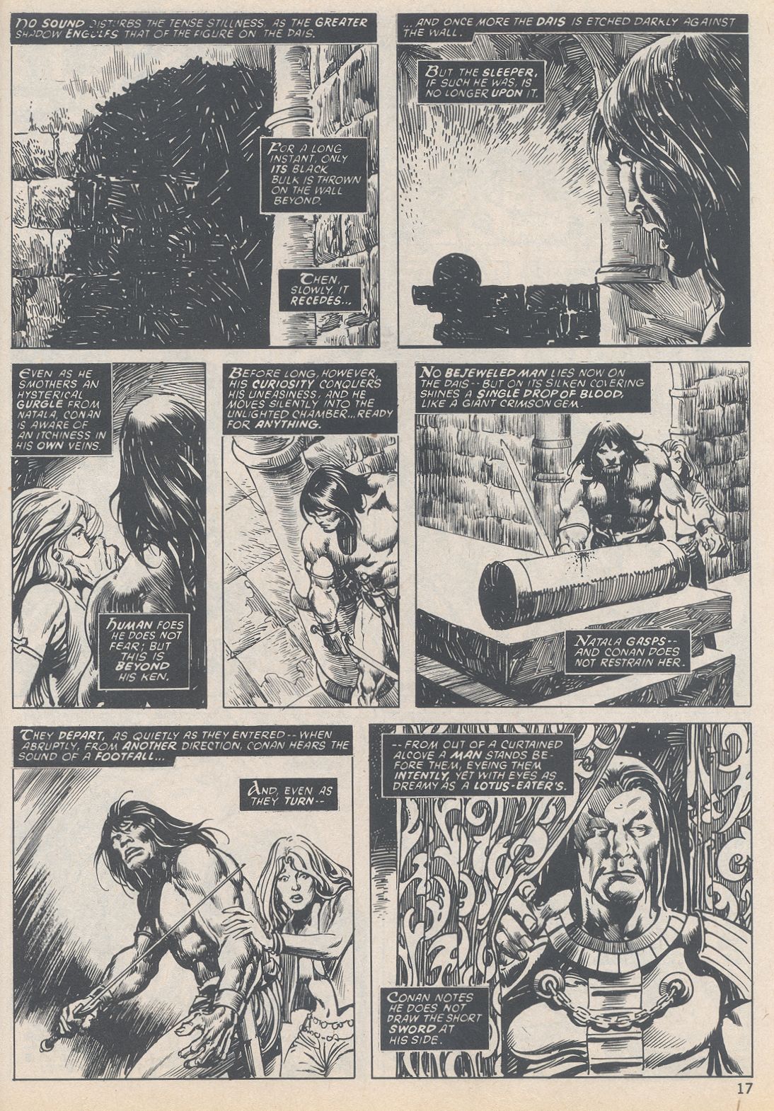 Read online The Savage Sword Of Conan comic -  Issue #20 - 17
