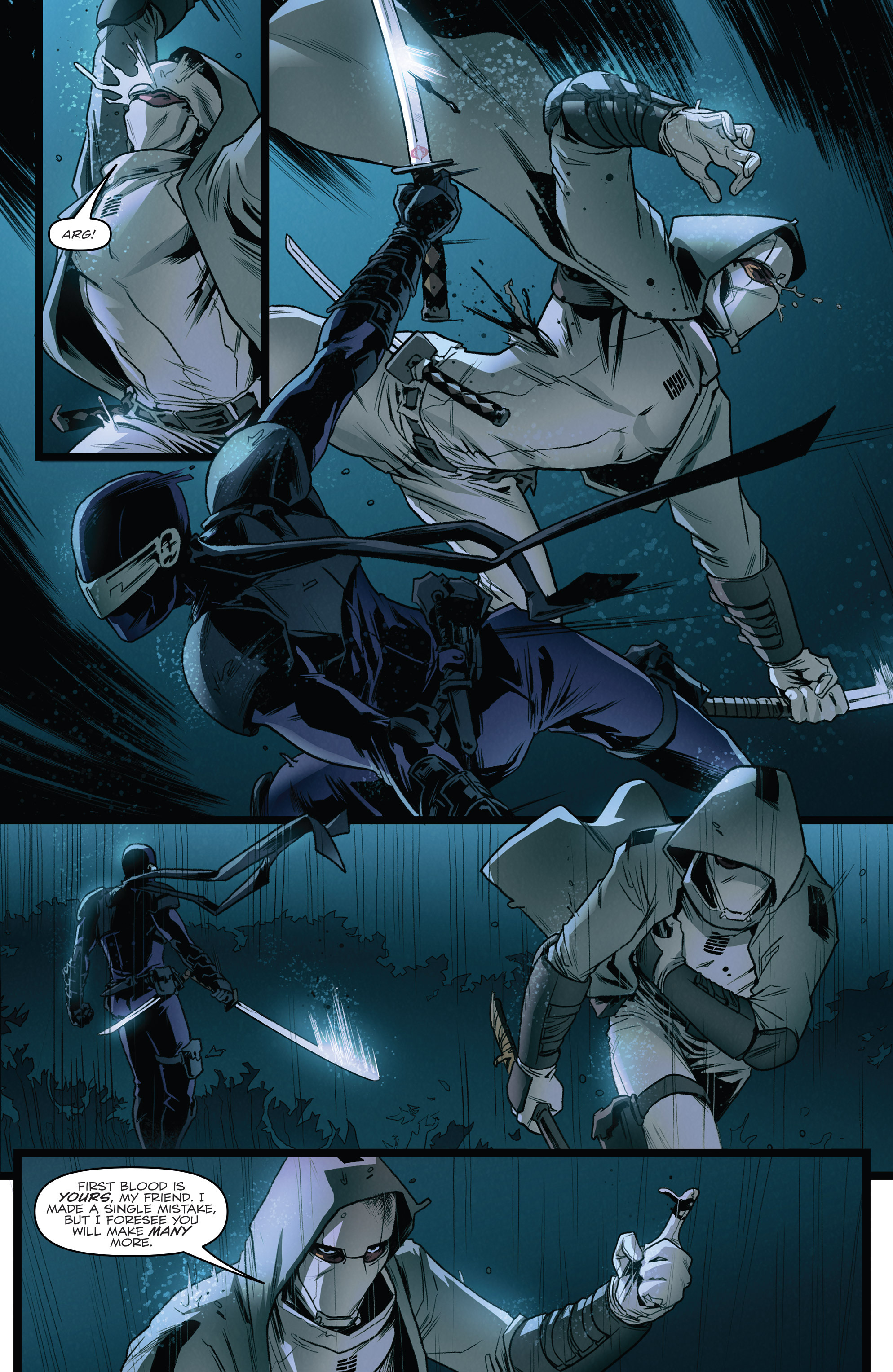 Read online G.I. Joe: Snake Eyes, Agent of Cobra comic -  Issue #5 - 6