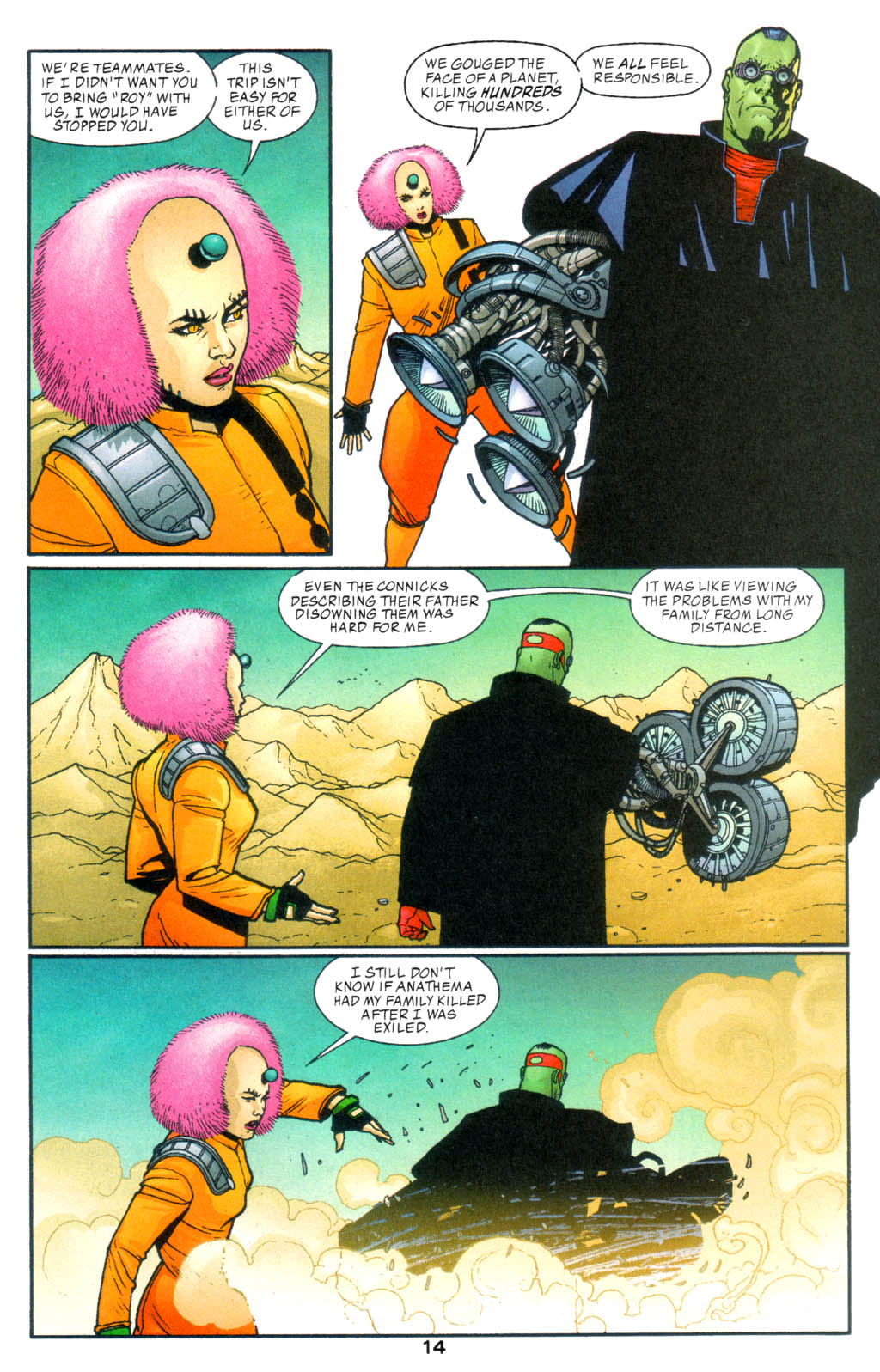 Read online Haven: The Broken City comic -  Issue #6 - 15