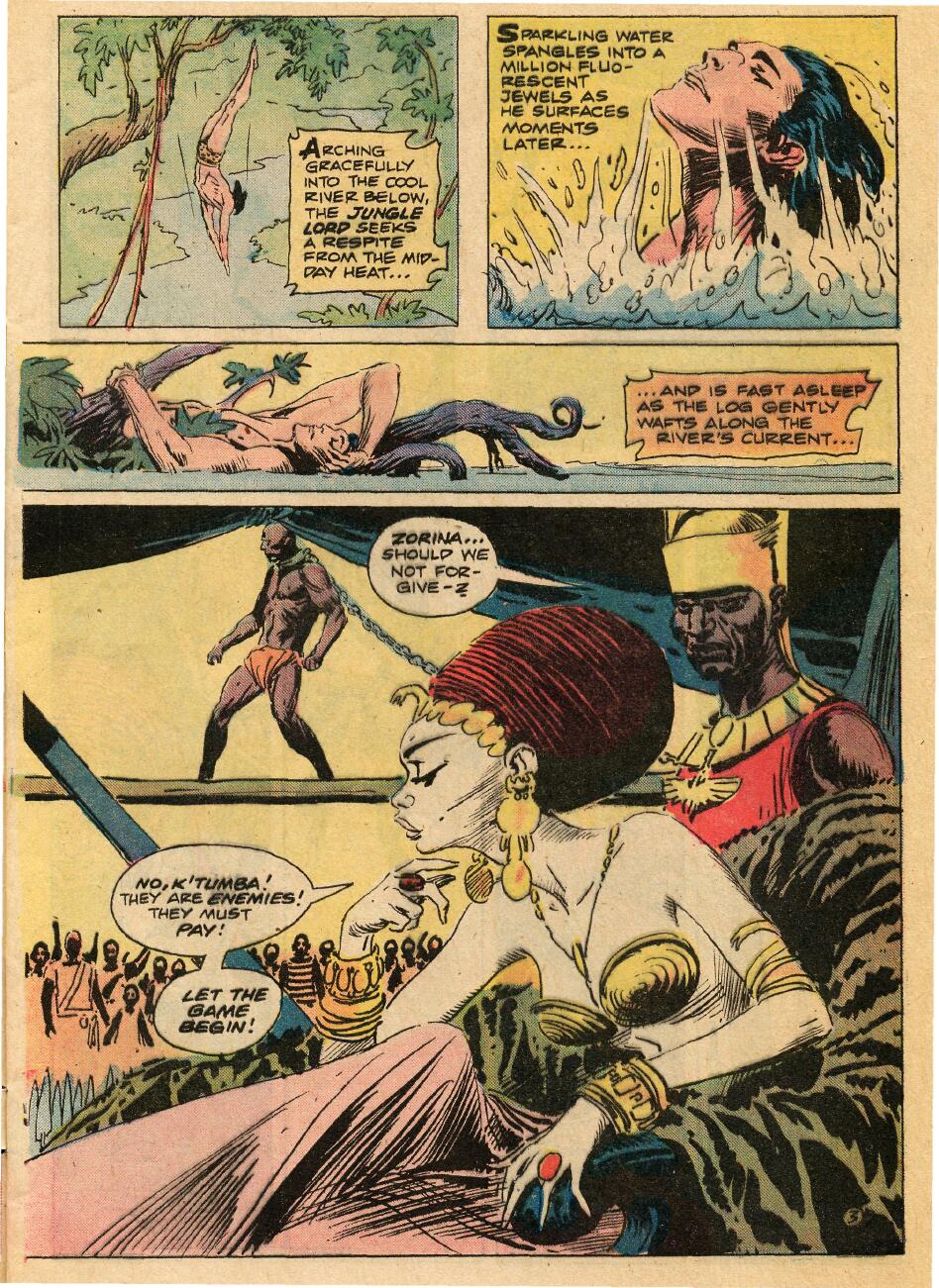 Read online Tarzan (1972) comic -  Issue #229 - 5