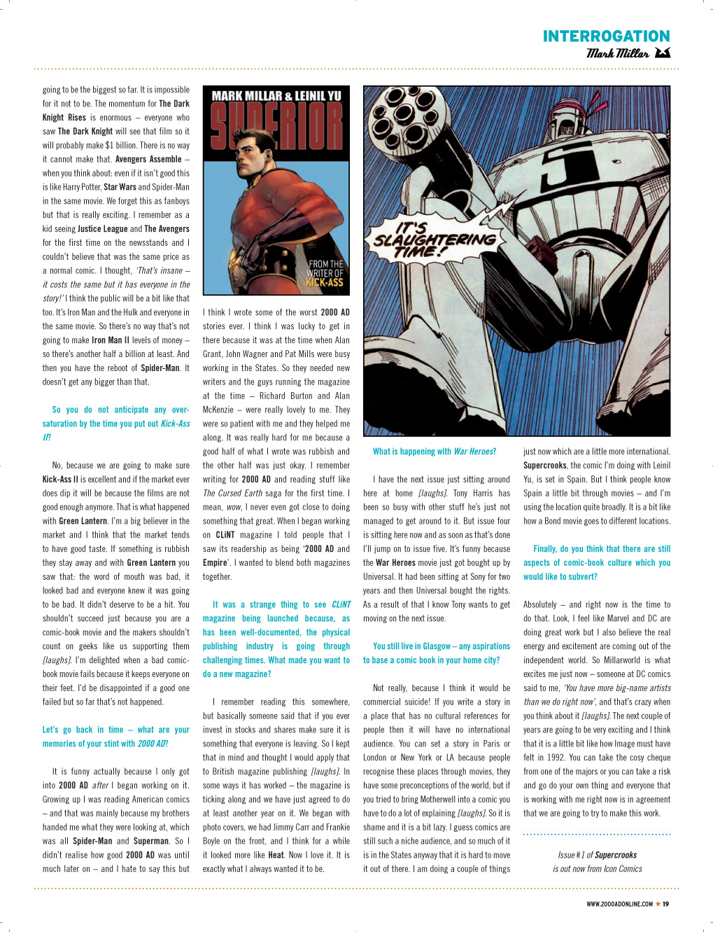 Read online Judge Dredd Megazine (Vol. 5) comic -  Issue #323 - 19