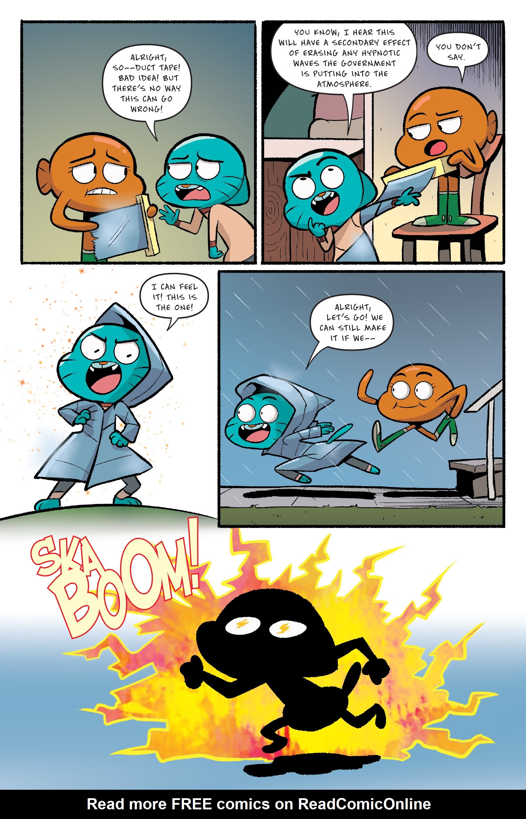 Read online The Amazing World of Gumball: The Storm comic -  Issue # TPB - 44