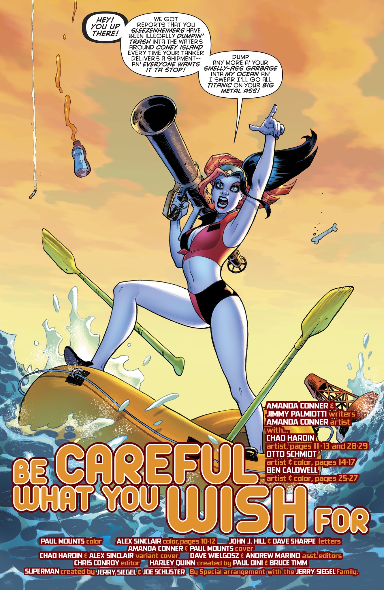 Read online Harley Quinn: Be Careful What You Wish For comic -  Issue # Full - 7