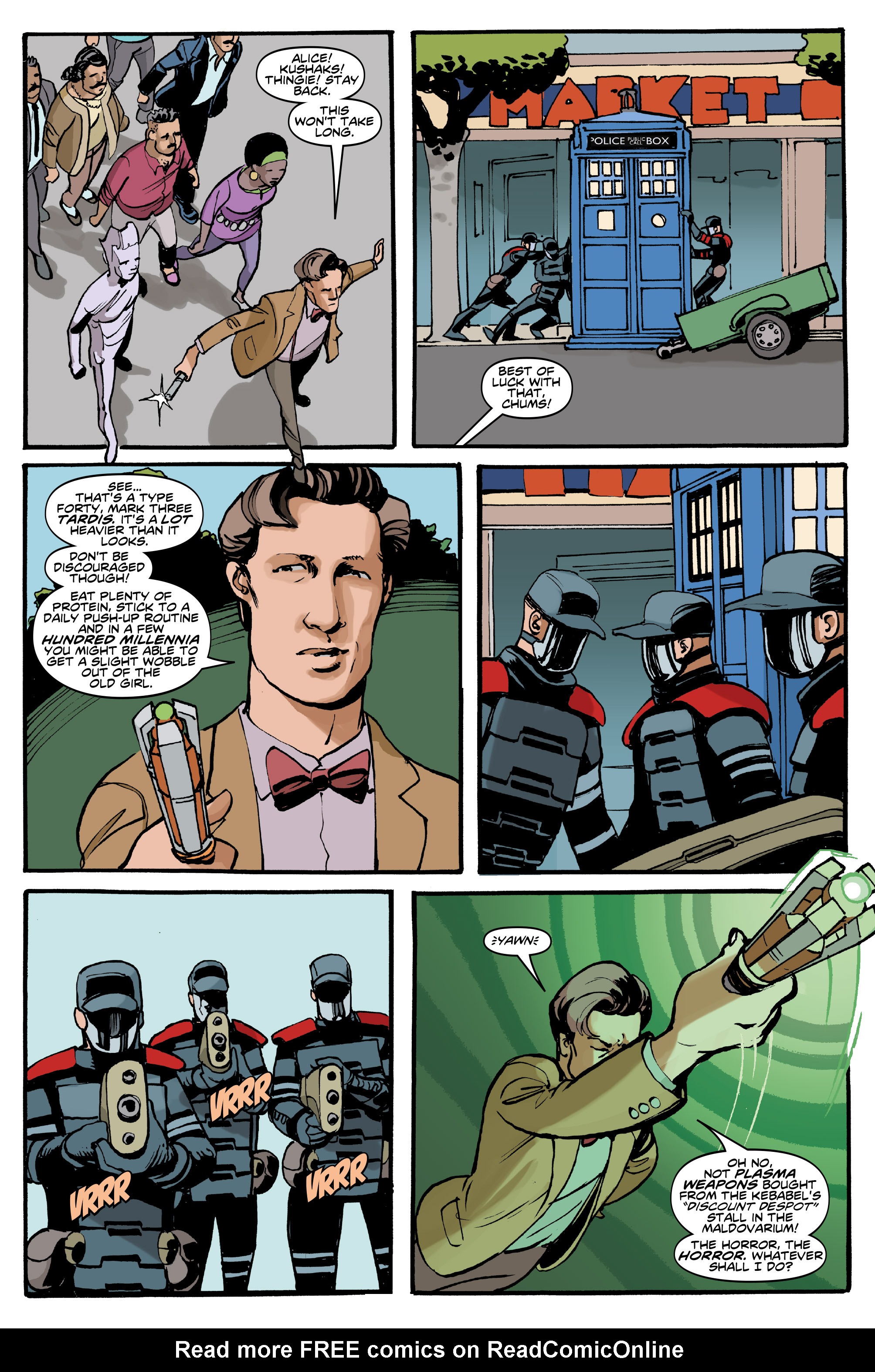Read online Doctor Who: The Eleventh Doctor Year Three comic -  Issue #3 - 16