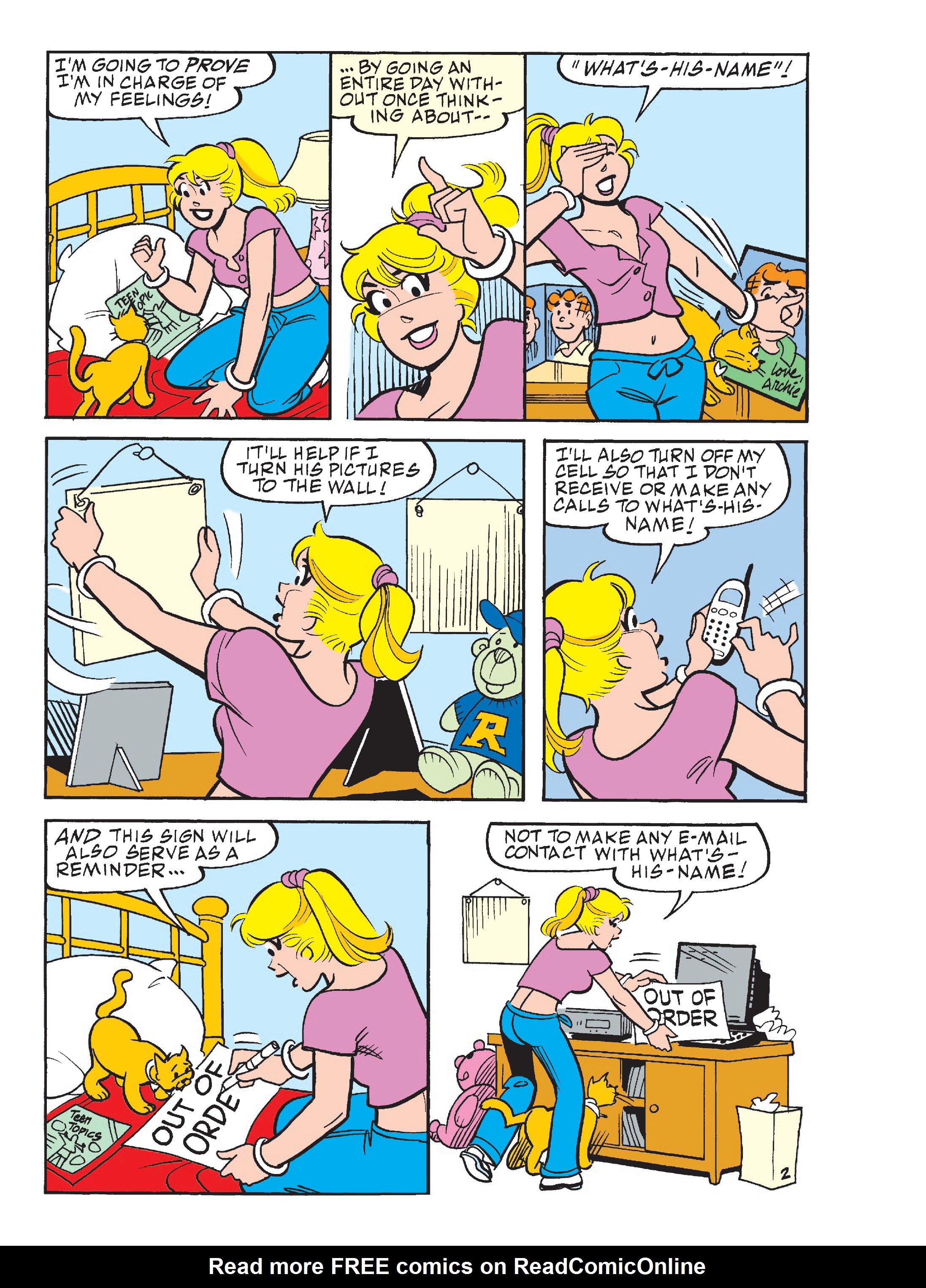 Read online World of Betty & Veronica Digest comic -  Issue #2 - 169